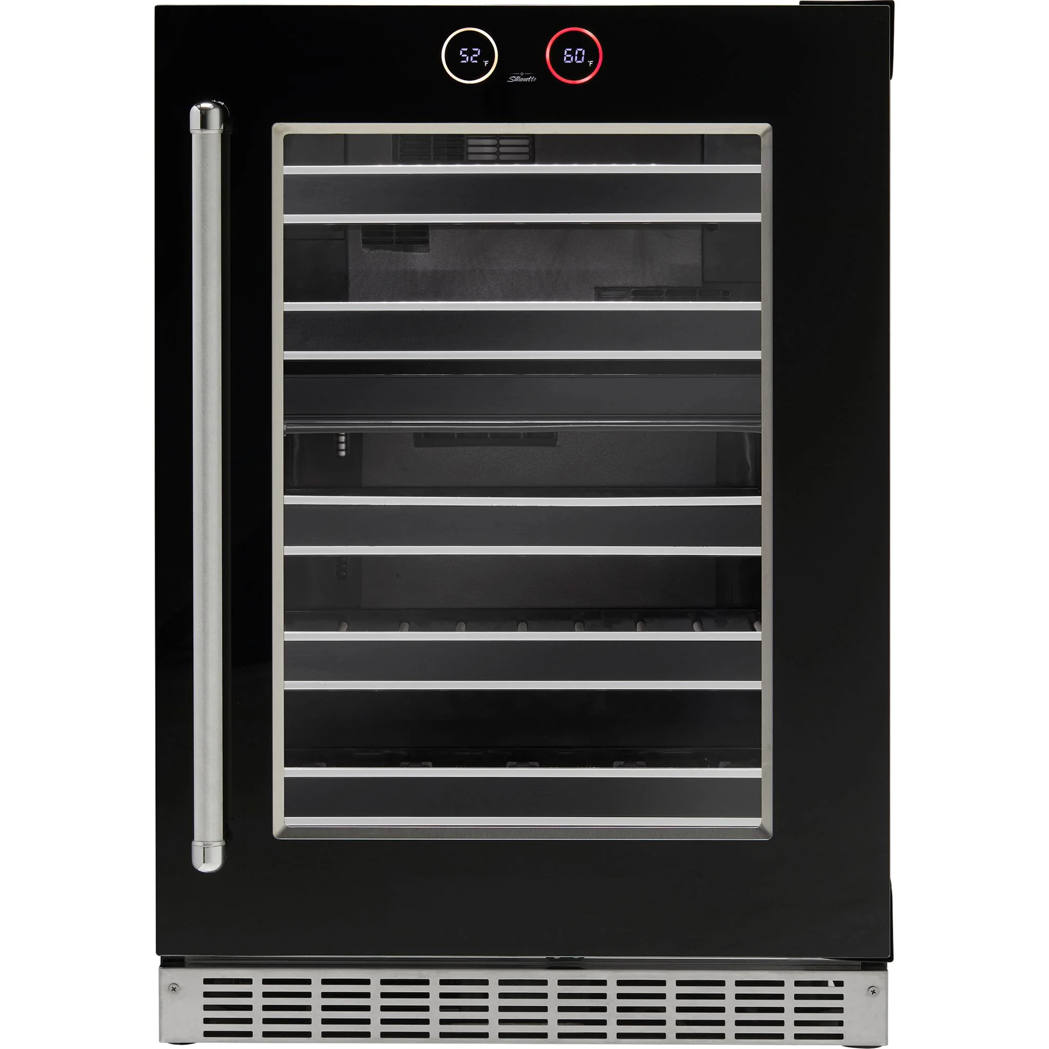 Silhouette Reserve – 24? Built-In Wine Cellar – Right Swing -Stainless Steel (SRVWC050R)