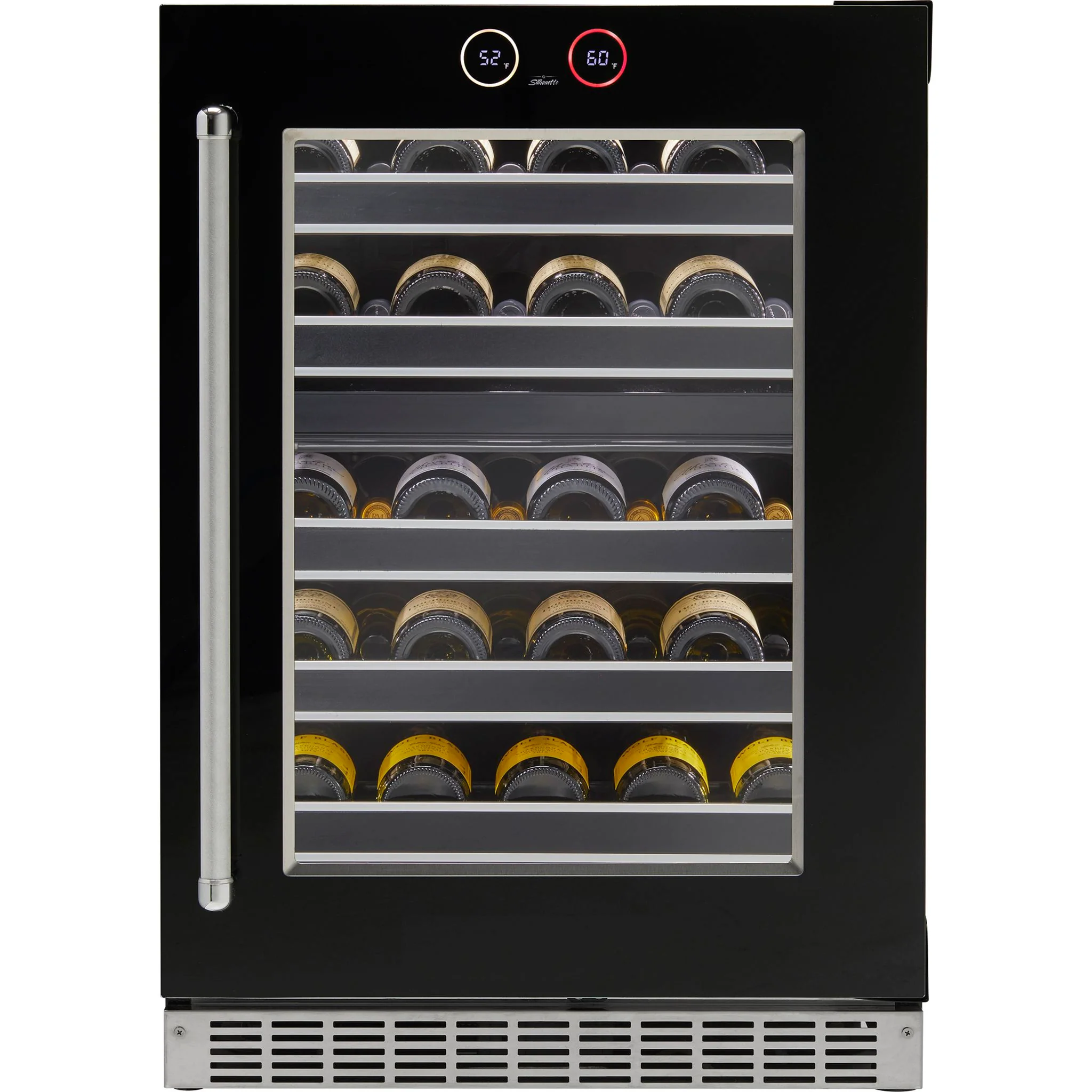 Silhouette Reserve – 24? Built-In Wine Cellar – Right Swing -Stainless Steel (SRVWC050R) - Image 2