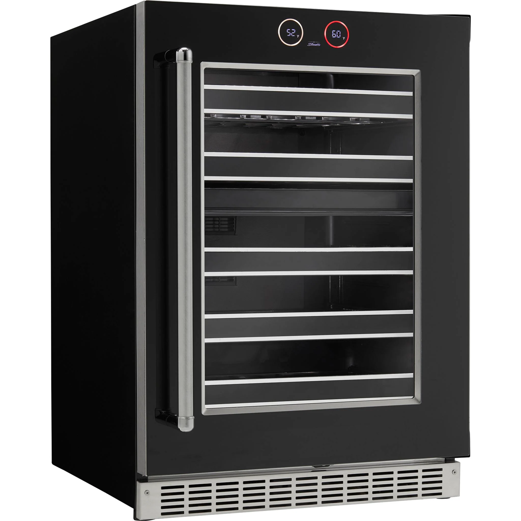 Silhouette Reserve – 24? Built-In Wine Cellar – Right Swing -Stainless Steel (SRVWC050R) - Image 5