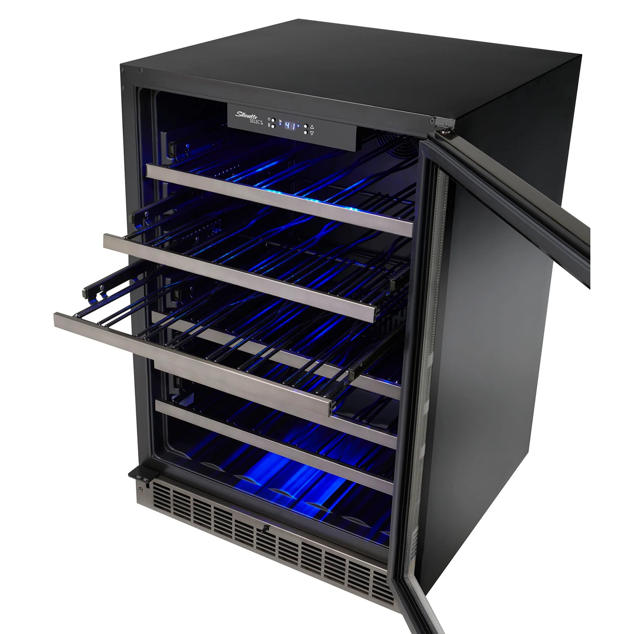 Silhouette Select – 24? Built-In Wine Cellar -Stainless Steel (SSWC056D1B-S) - Image 8