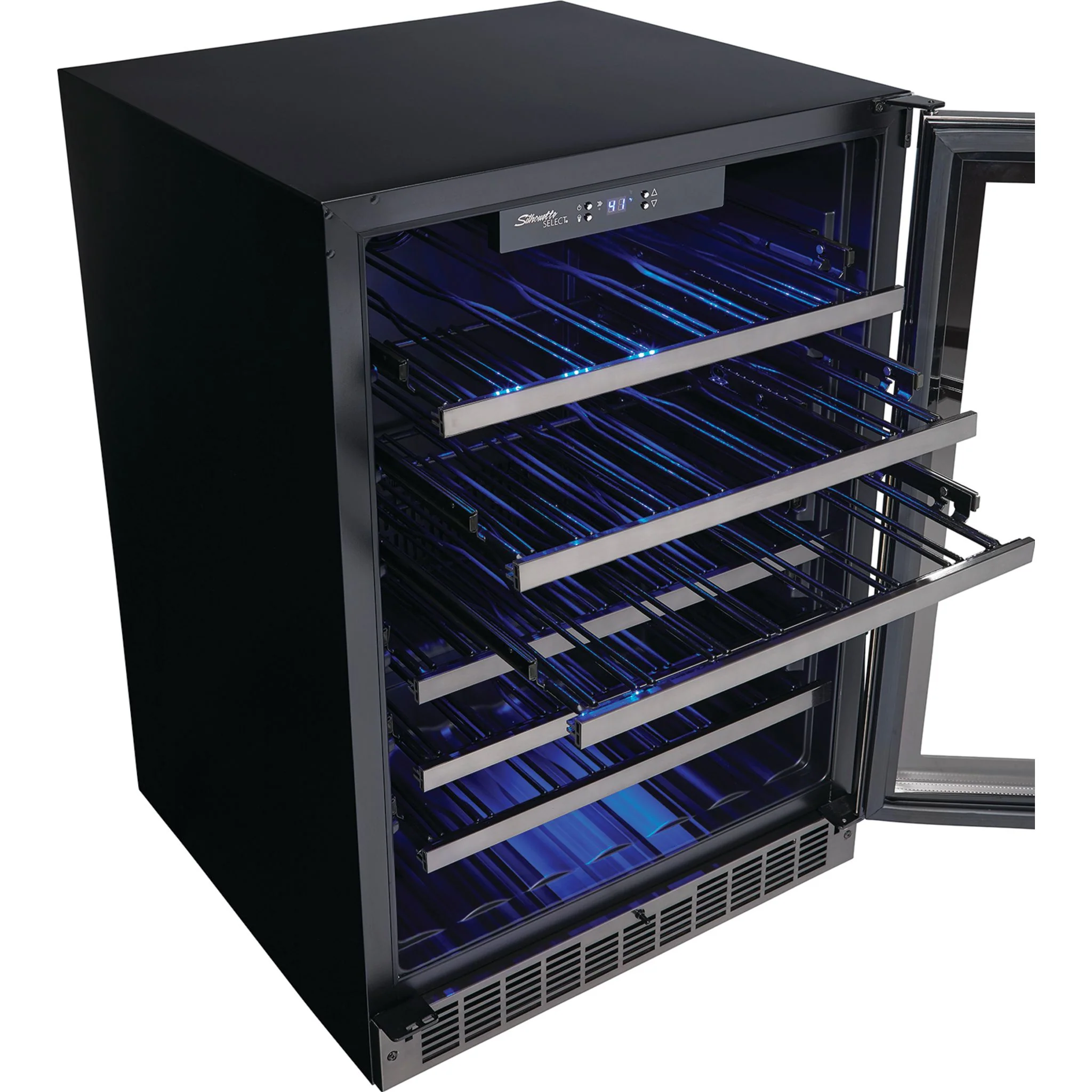Silhouette Select – 24? Built-In Wine Cellar -Stainless Steel (SSWC056D1B-S) - Image 9