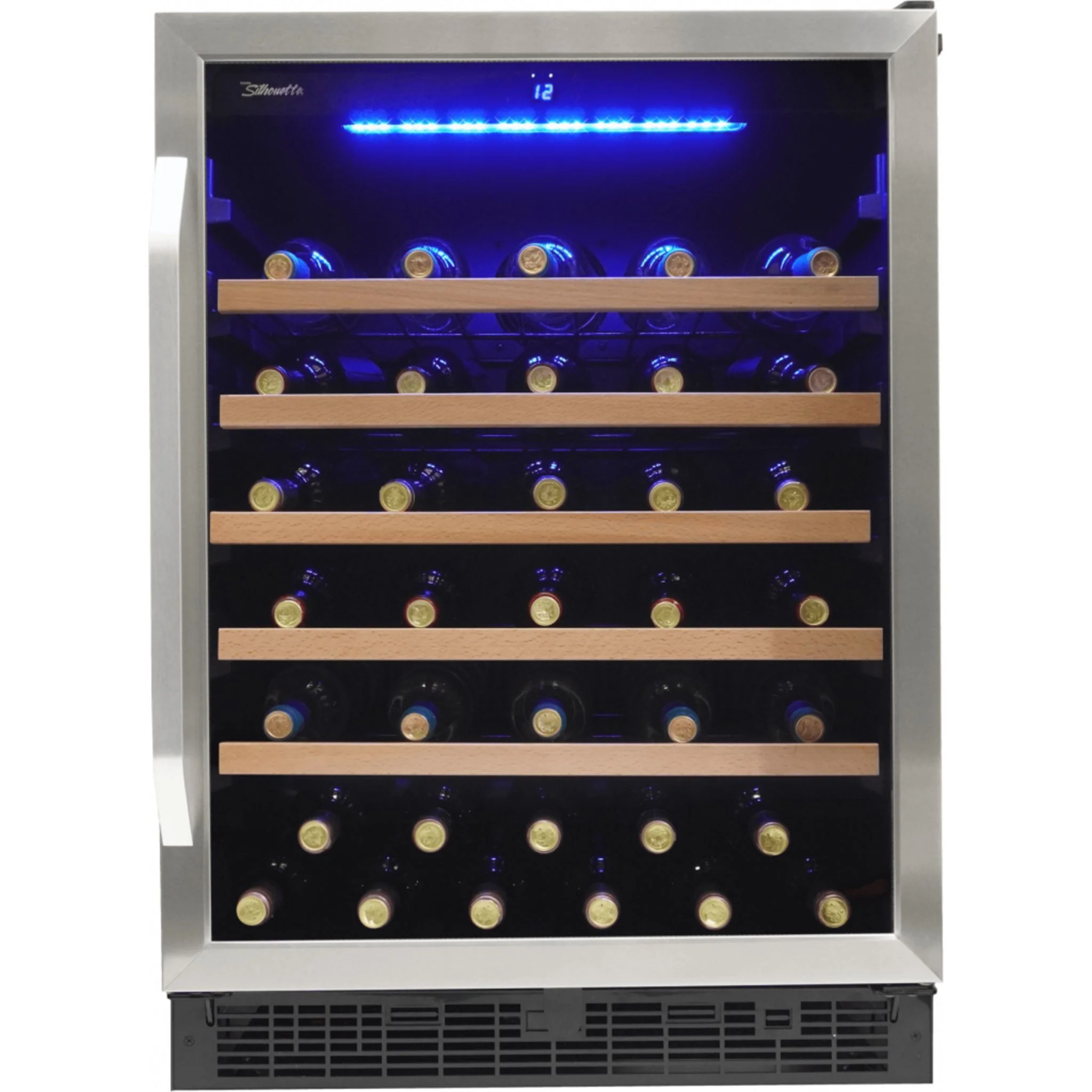 Silhouette 24? Built-In Wine Cellar  -Stainless Steel (SWC057D1BSS) - Image 2