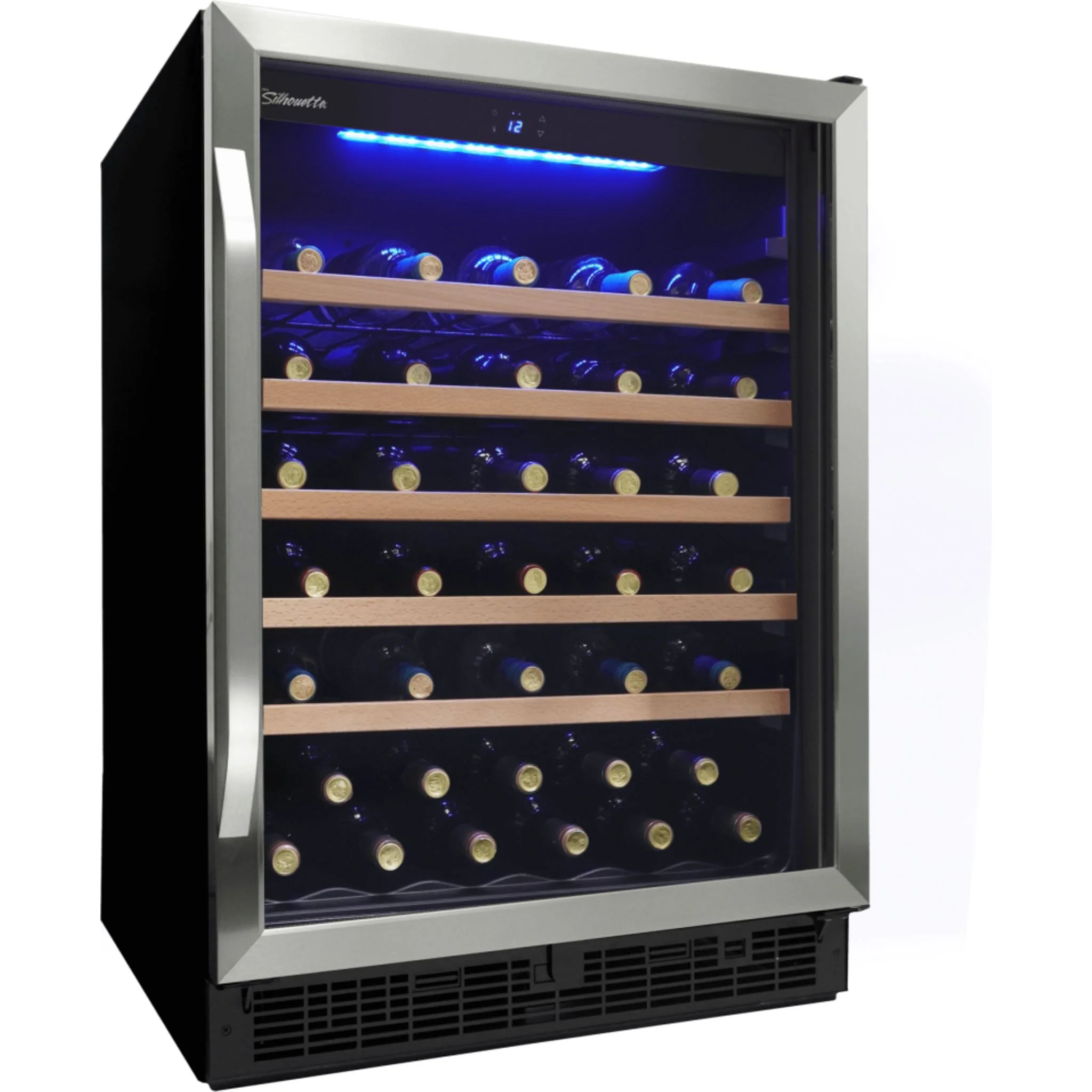 Silhouette 24? Built-In Wine Cellar  -Stainless Steel (SWC057D1BSS) - Image 3