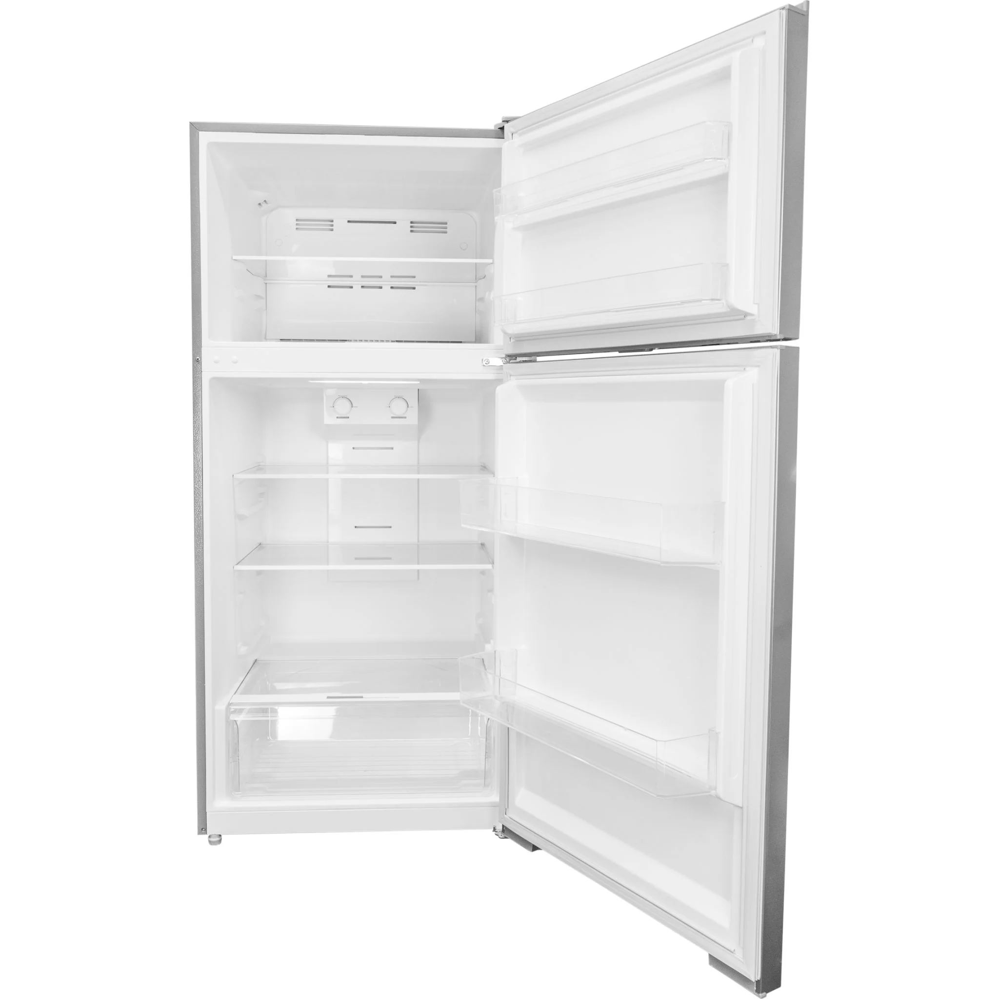 Danby 14.2 cu. ft. Apartment Size Fridge Top Mount -Stainless Steel (DFF142E1SSDB) - Image 3