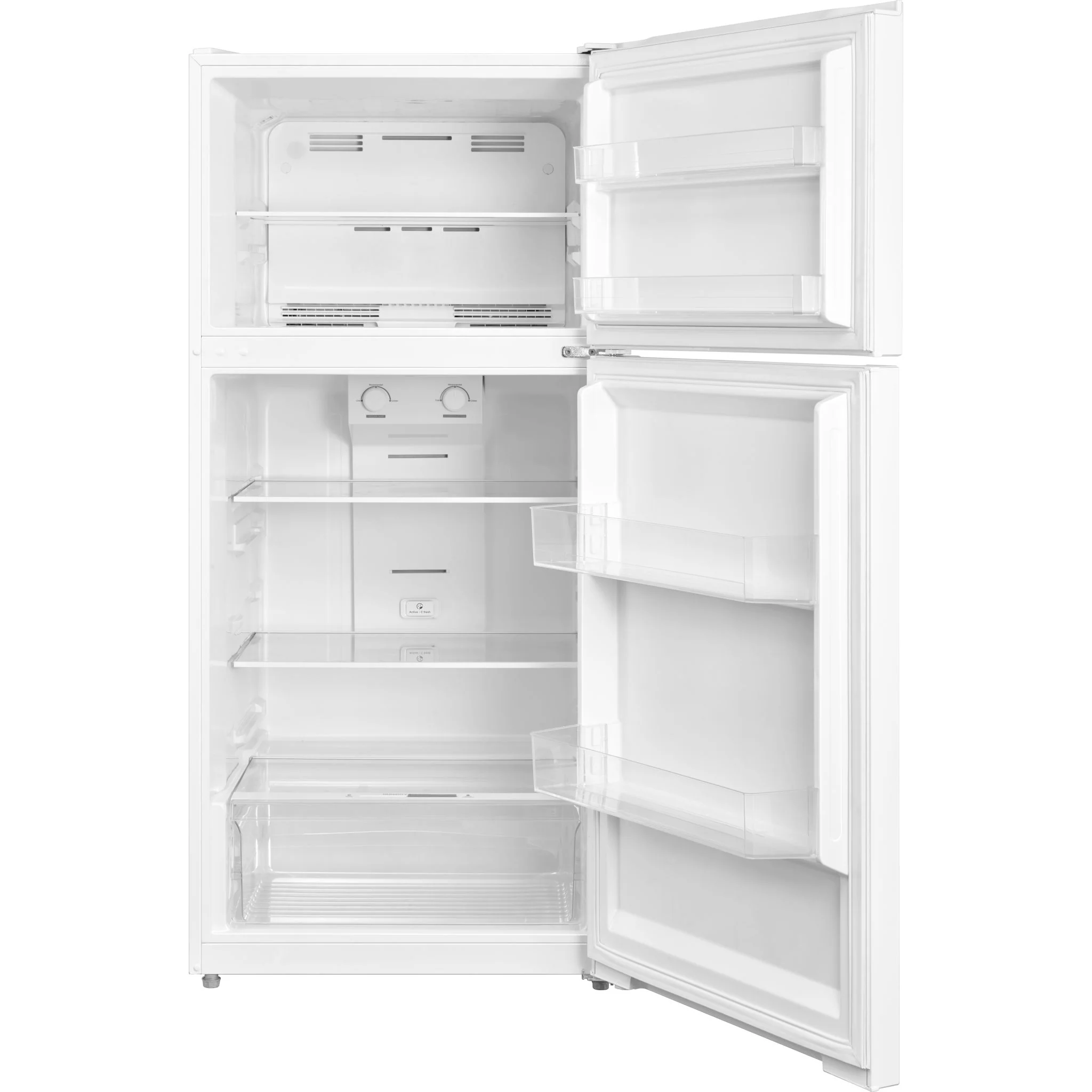 Danby 14.2 cu. ft. Apartment Size Fridge Top Mount  -White (DFF142E1WDB) - Image 2