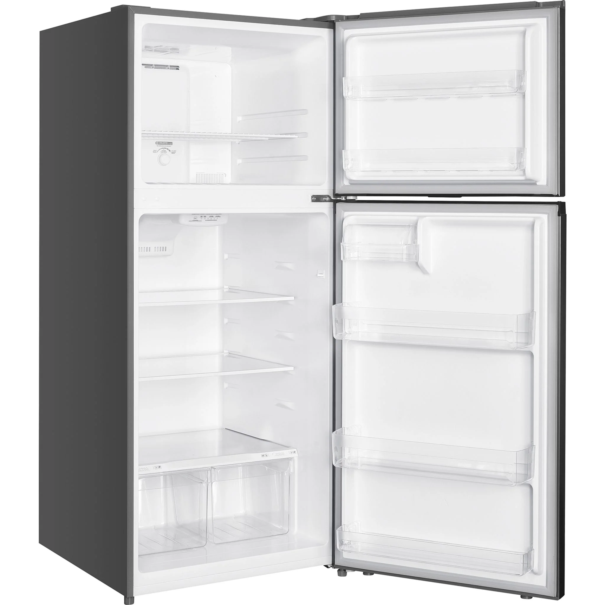 Danby 18 cu. ft. Top Mount Refrigerator  -Stainless Steel Look (DFF176B1SLDB) - Image 3