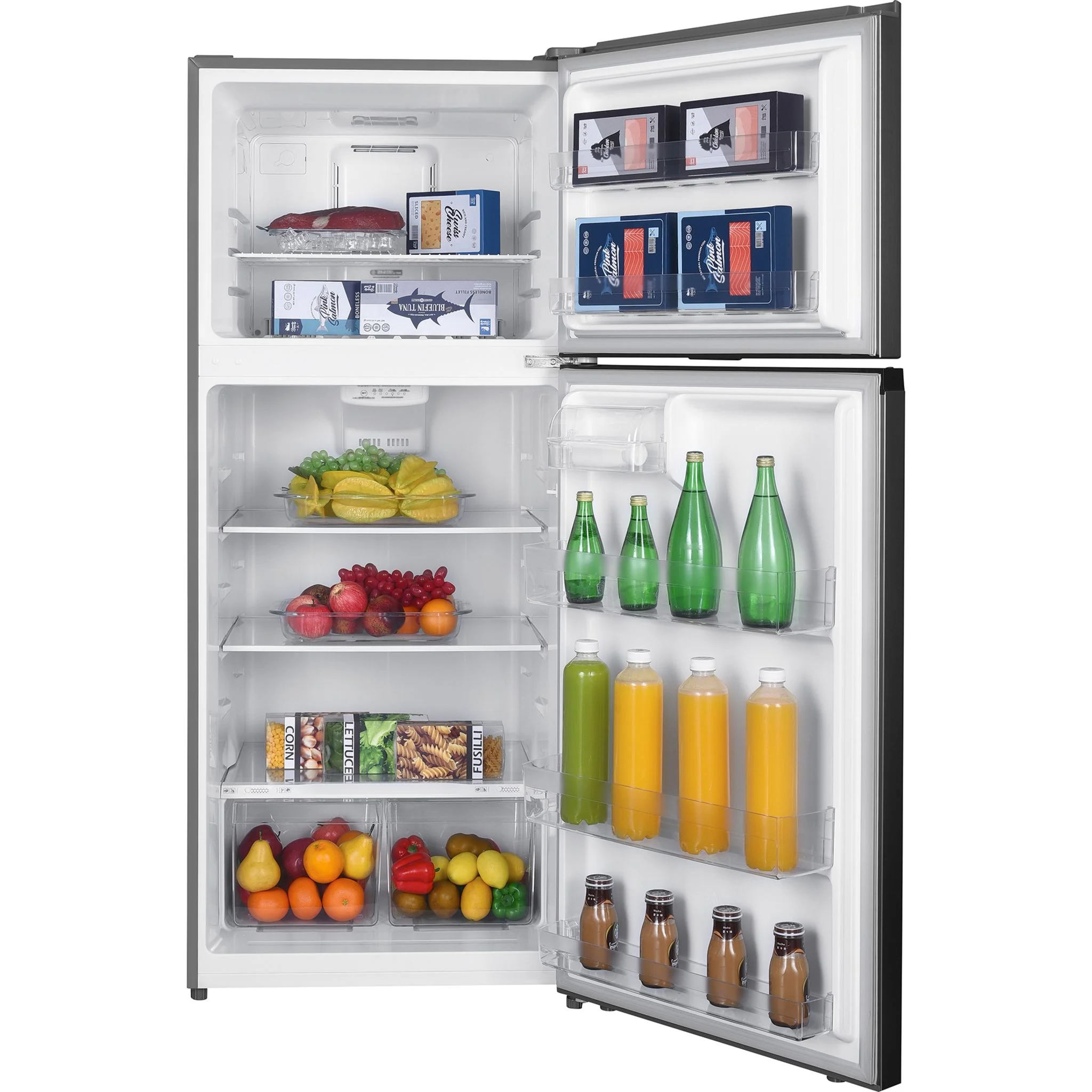 Danby 18 cu. ft. Top Mount Refrigerator  -Stainless Steel Look (DFF176B1SLDB) - Image 6