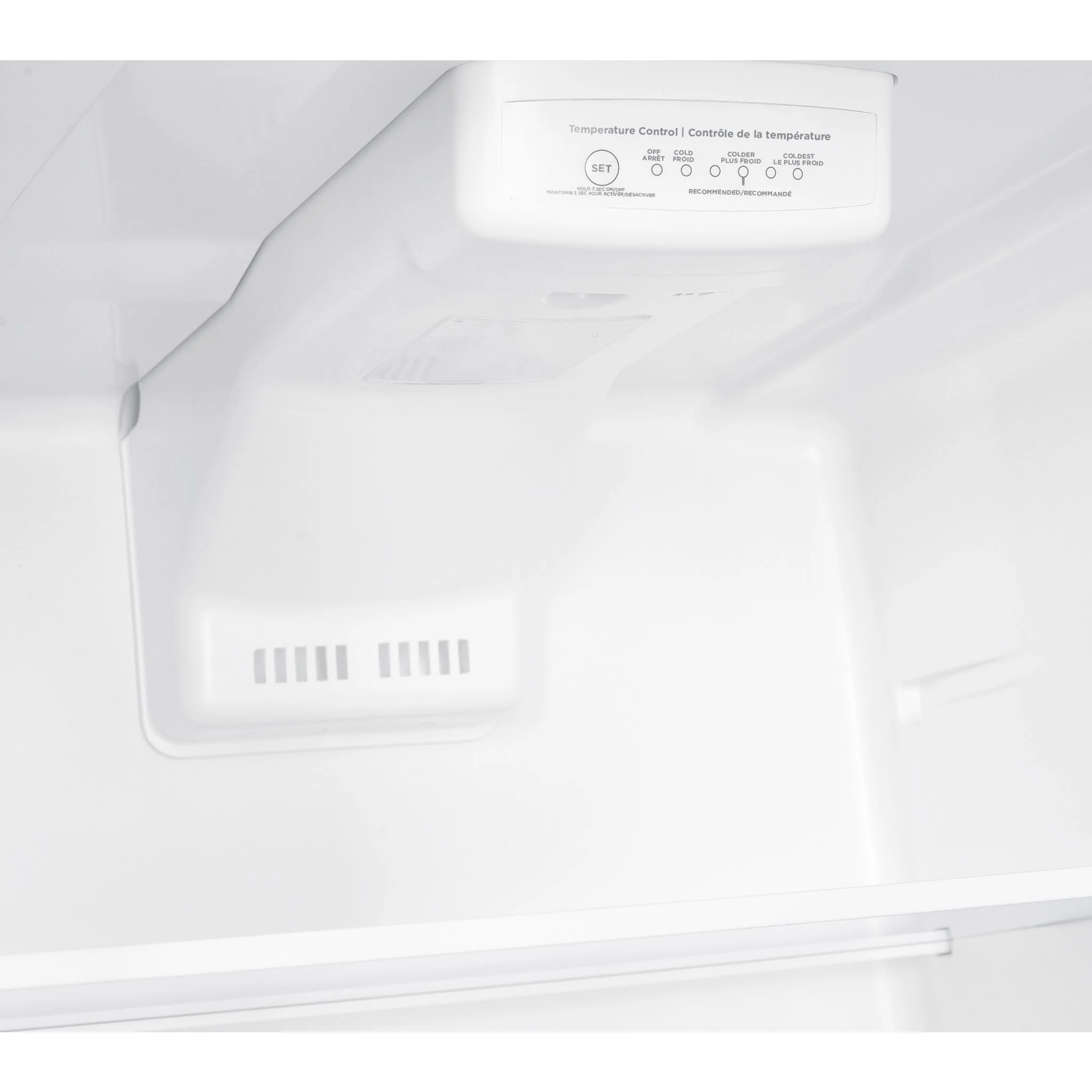 Danby 18 cu. ft. Top Mount Refrigerator  -White (DFF176B1WDB) - Image 9