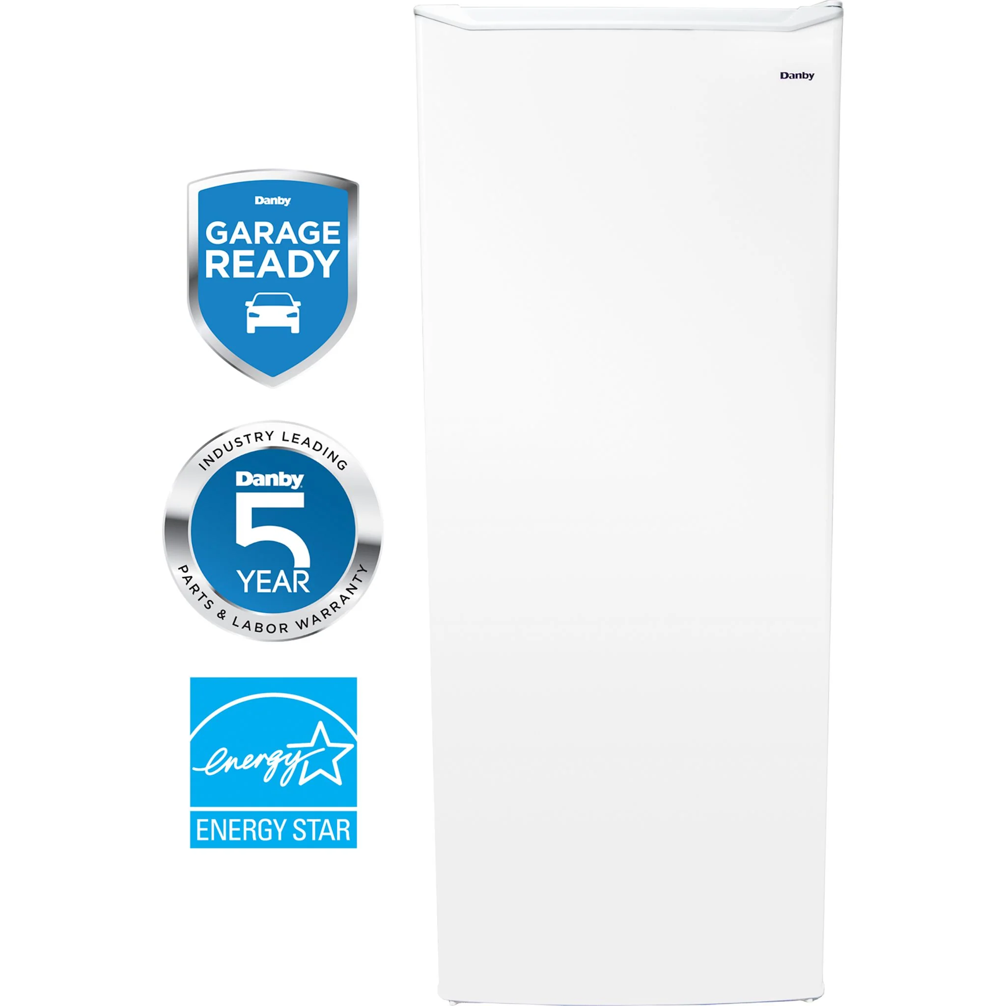 Danby 6.0 cu. ft. Upright Freezer -White (DUFM060B2WDB)