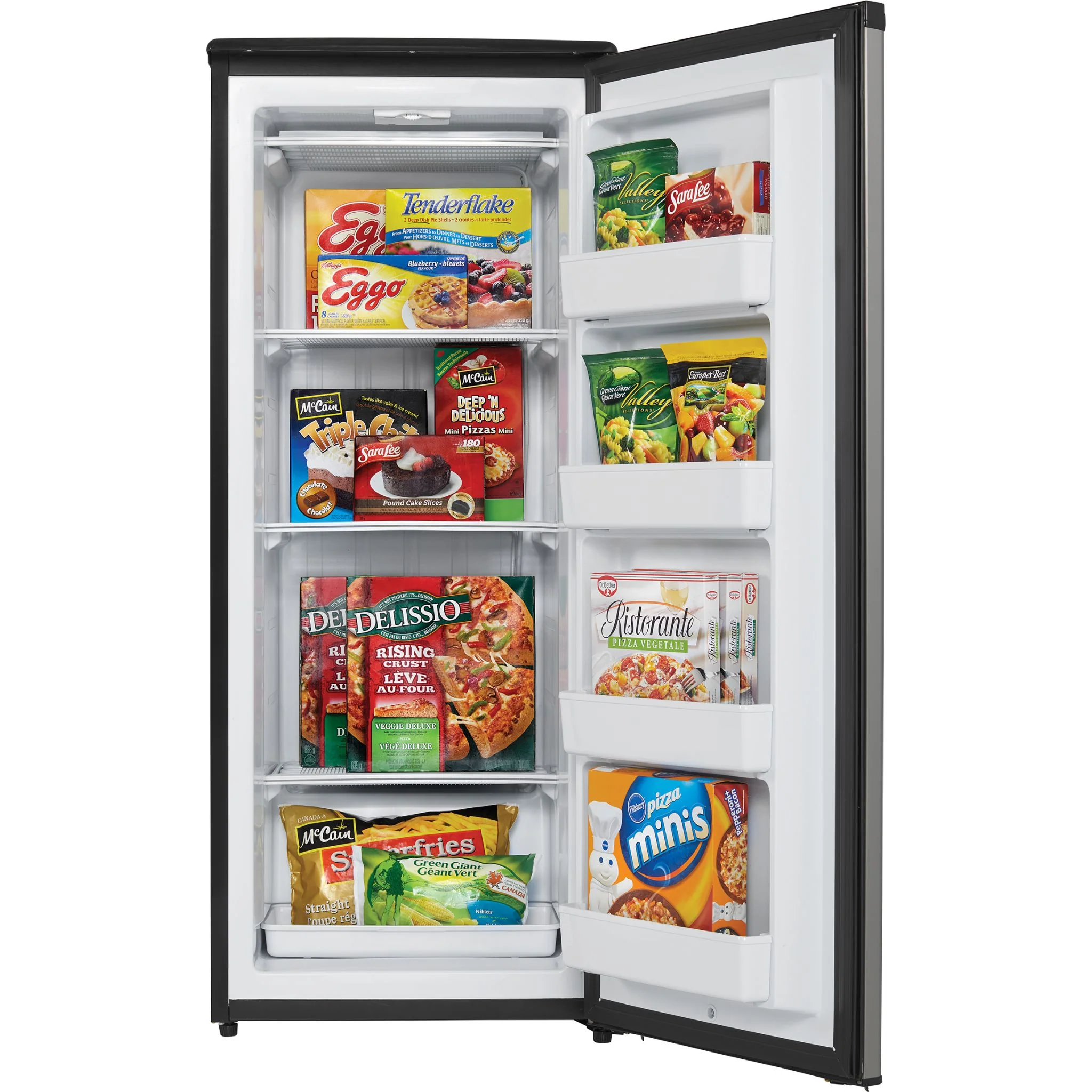 Danby Designer 8.5 cu. ft. Upright Freezer  -Stainless Look (DUFM085A4BSLDD) - Image 2