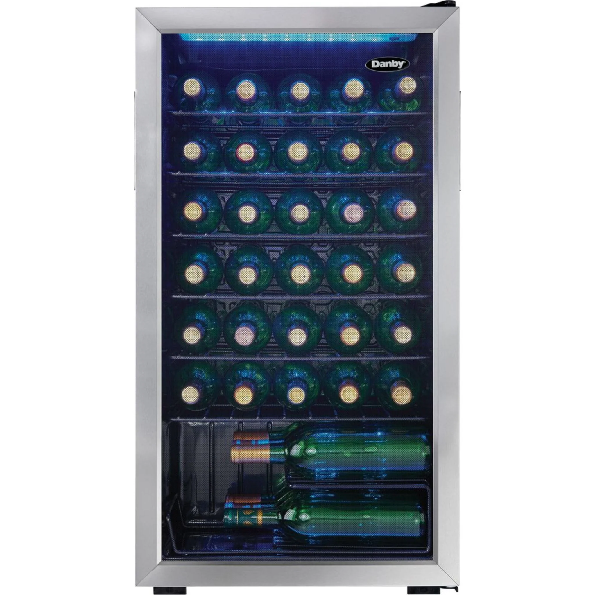 Danby 36 Bottle Free-Standing Wine Cooler  -Stainless Steel (DWC036A1BSSDB-6) - Image 2