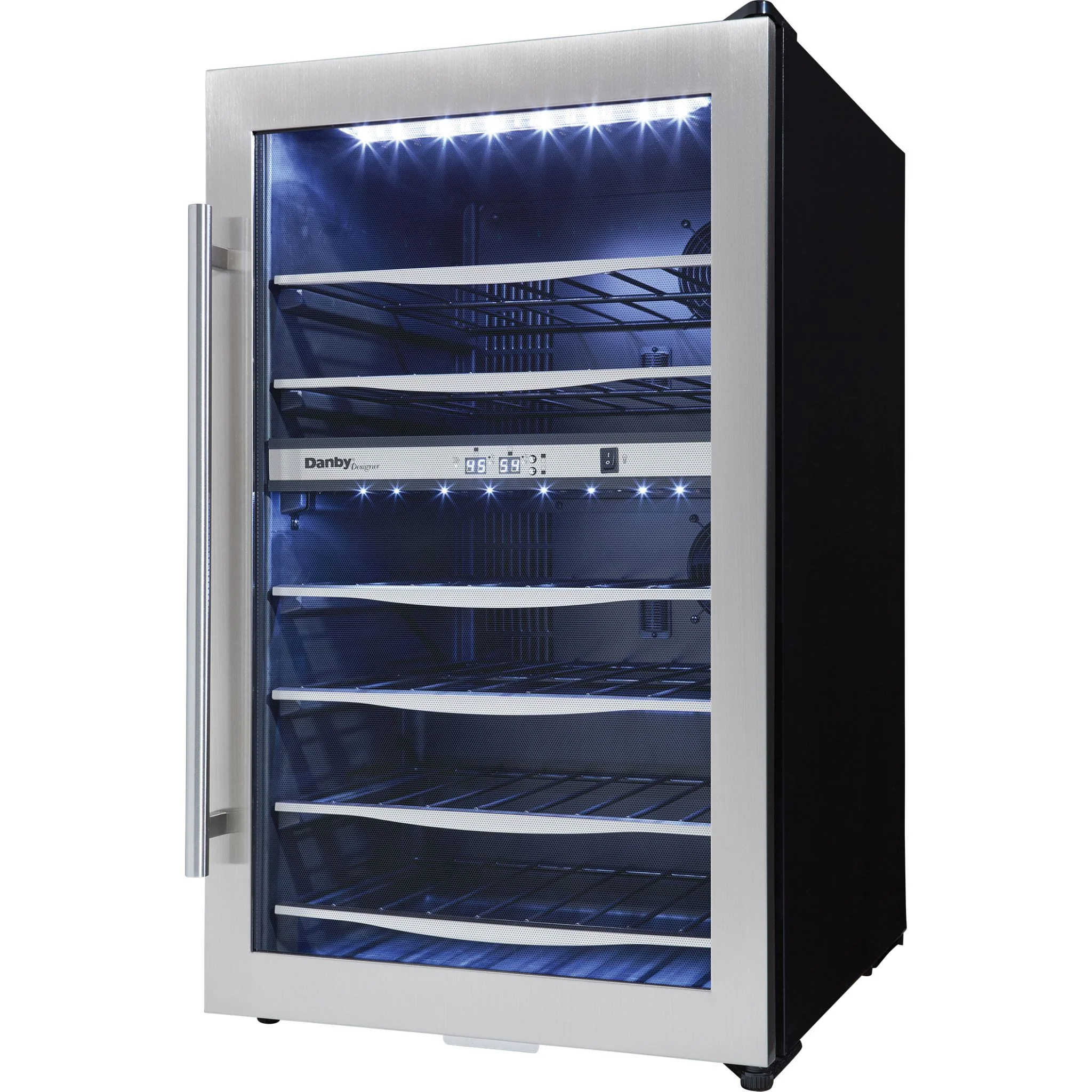 Danby 38 Bottle Free-Standing Wine Cooler -Stainless Steel (DWC040A3BSSDD) - Image 3