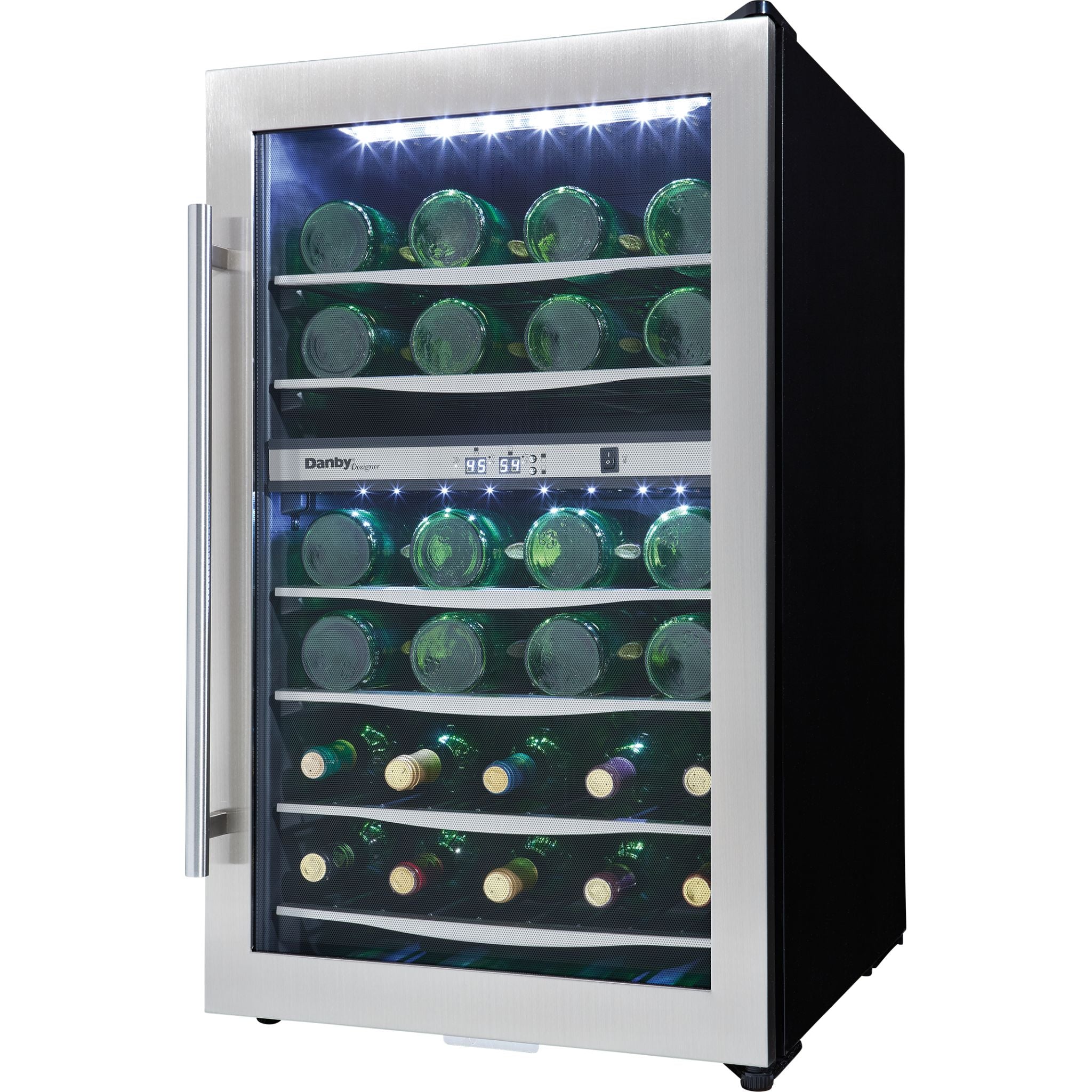 Danby 38 Bottle Free-Standing Wine Cooler -Stainless Steel (DWC040A3BSSDD) - Image 6
