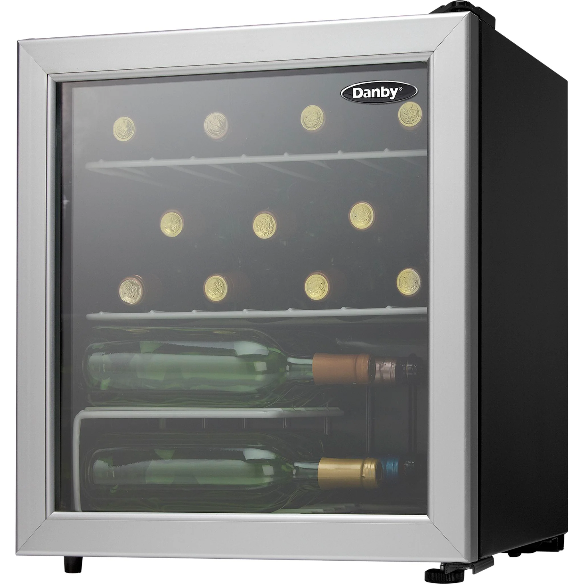 Danby 17 Bottle Free-Standing Wine Cooler in Platinum -Stainless Steel (DWC172BLPDB) - Image 11