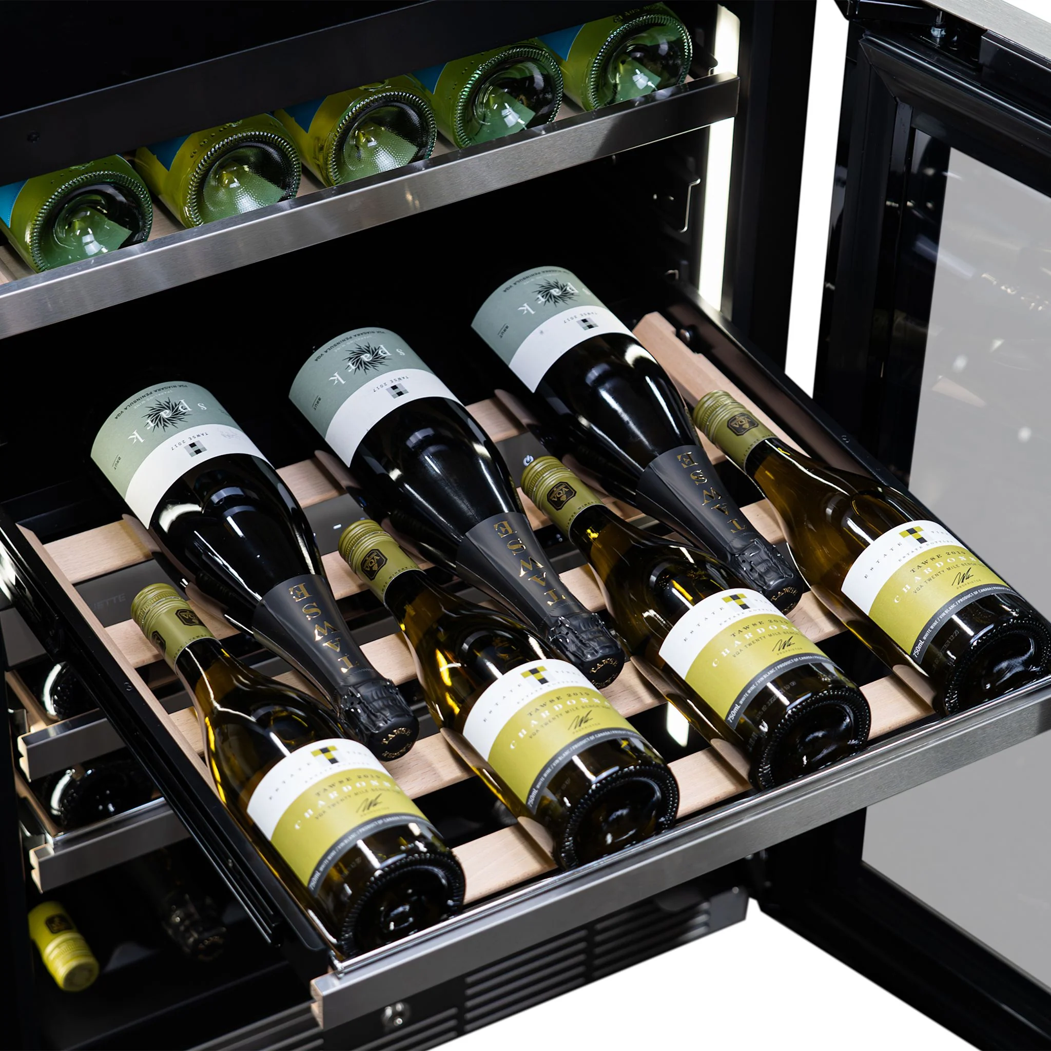 Silhouette Pro Gen 3 – 24” Built-In Wine Cellar Panel-Ready -Stainless Steel (SPRWC052D3SS-P) - Image 3