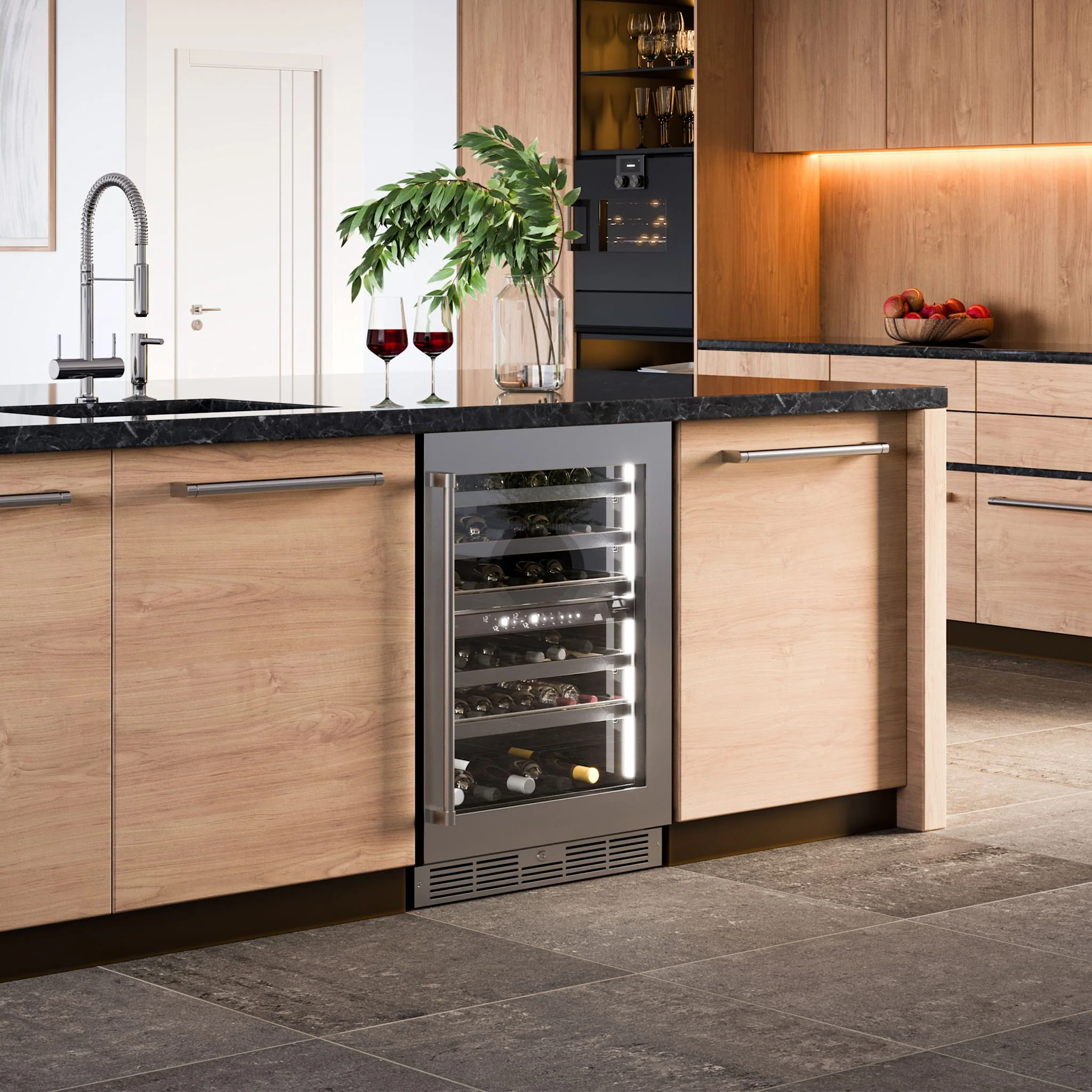 Silhouette Pro Gen 3 – 24? Built-in Wine Cellar  -Stainless Steel (SPRWC052D3SS) - Image 20