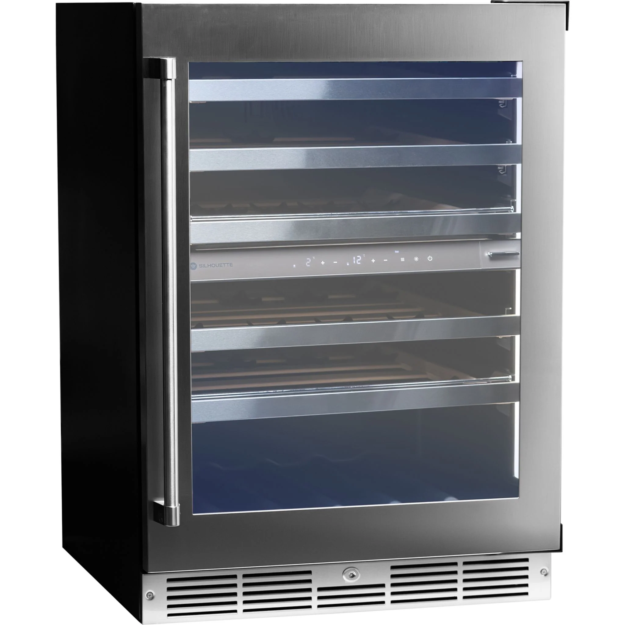 Silhouette Pro Gen 3 – 24? Built-in Wine Cellar  -Stainless Steel (SPRWC052D3SS) - Image 3