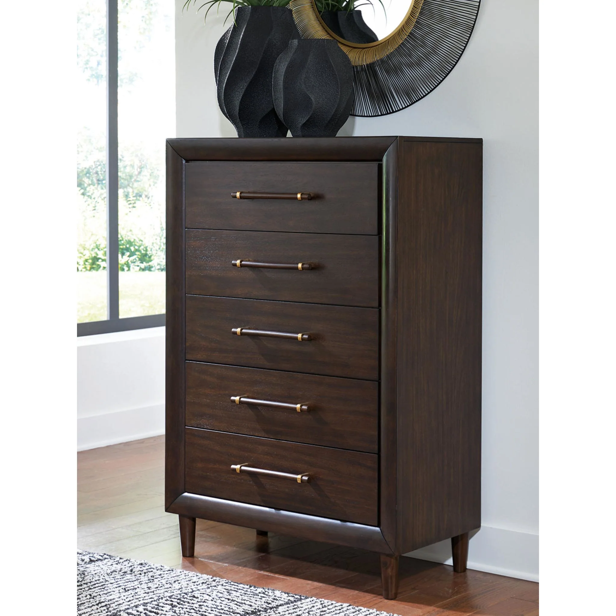 Dantenton Chest - Merlot - Image 2