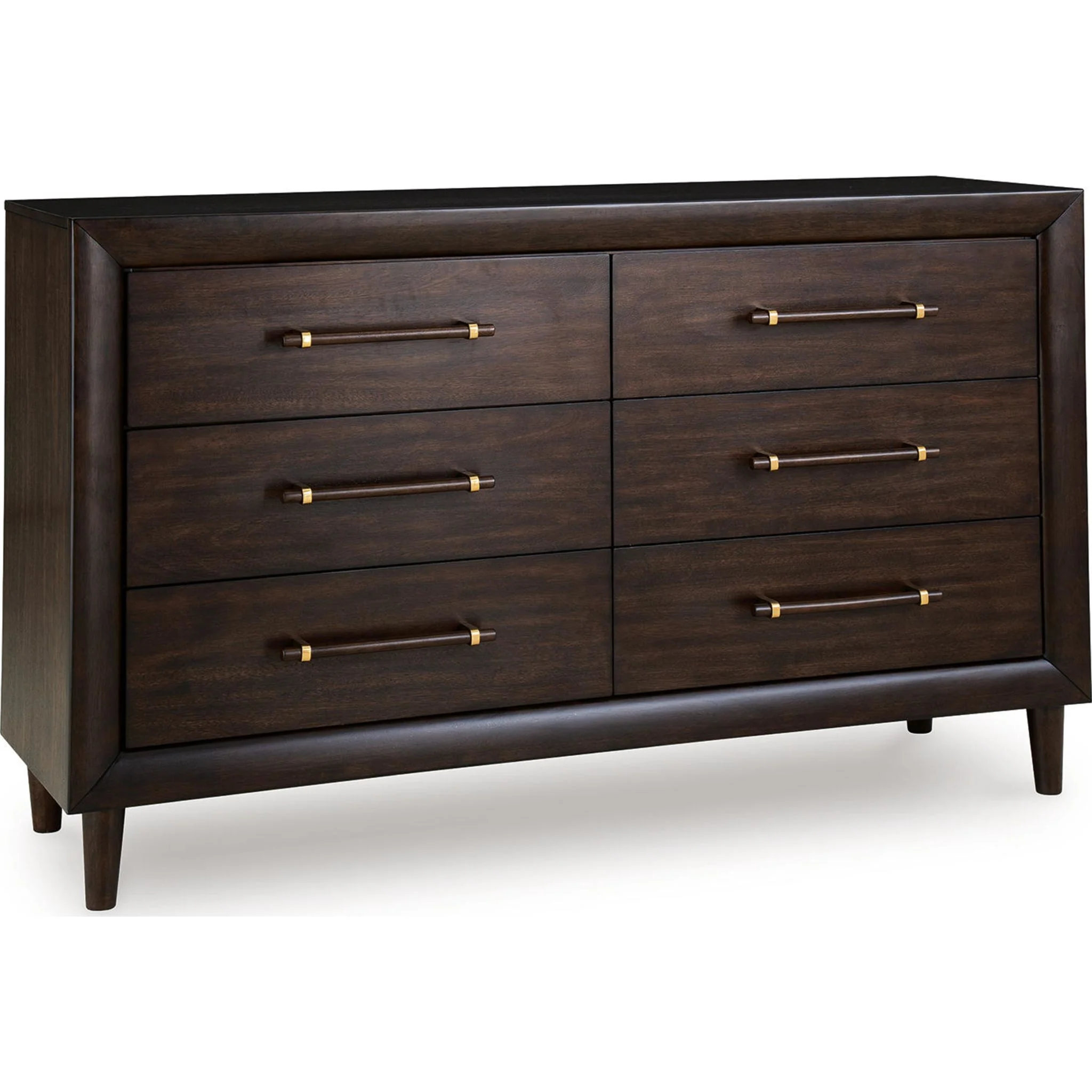 Dantenton Dresser - Merlot - Image 3