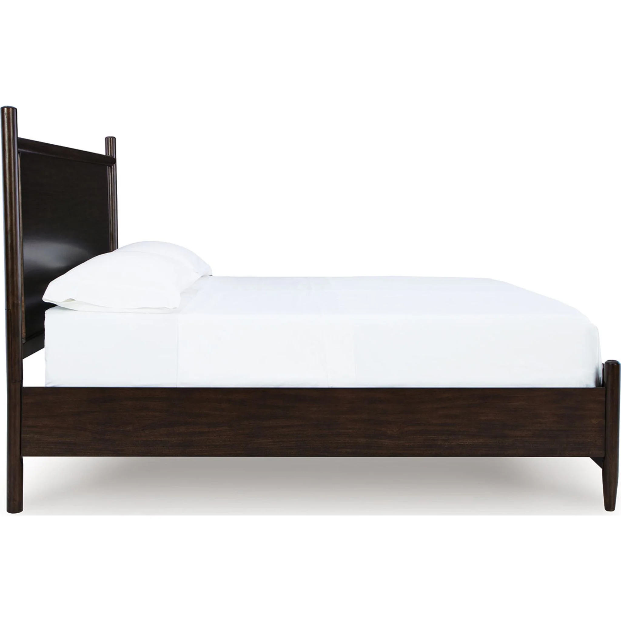 Dantenton King Panel Bed - Merlot - Image 6