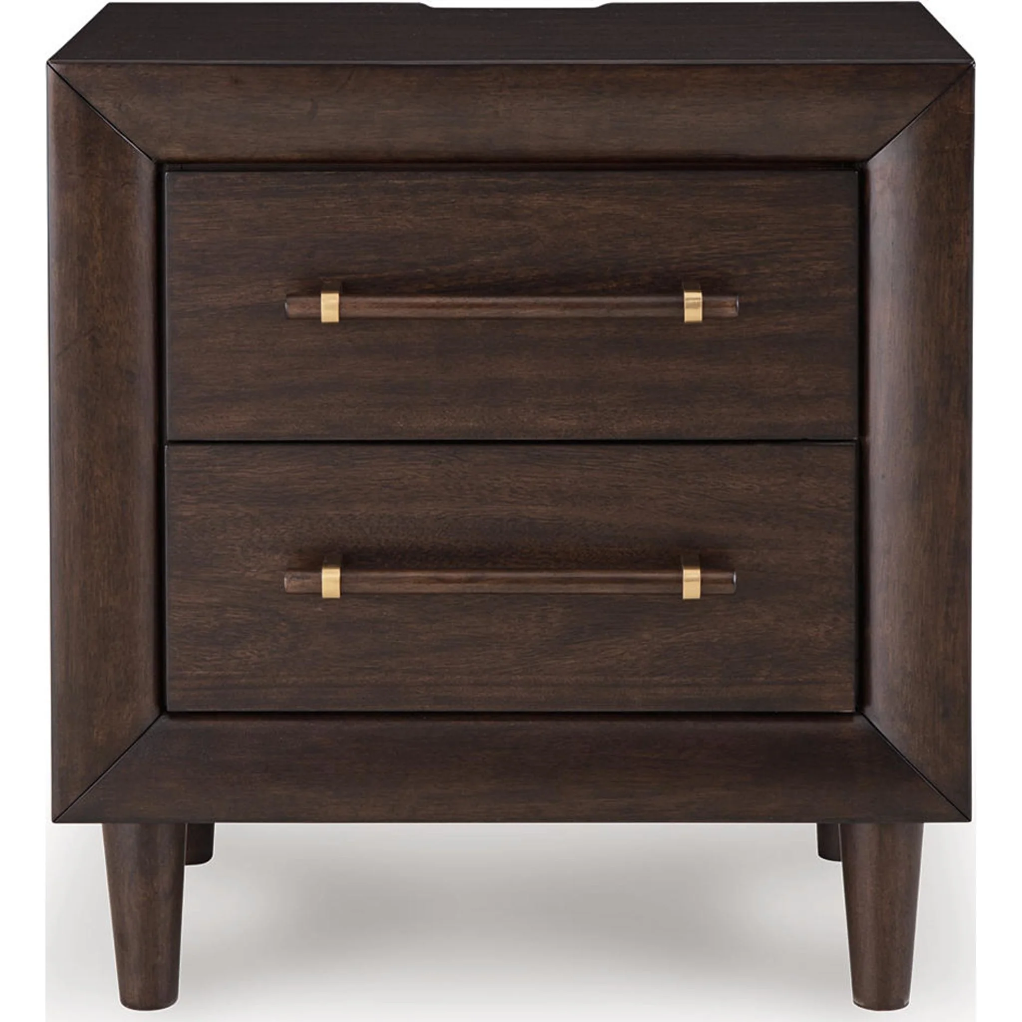 Dantenton Nightstand - Merlot - Image 10
