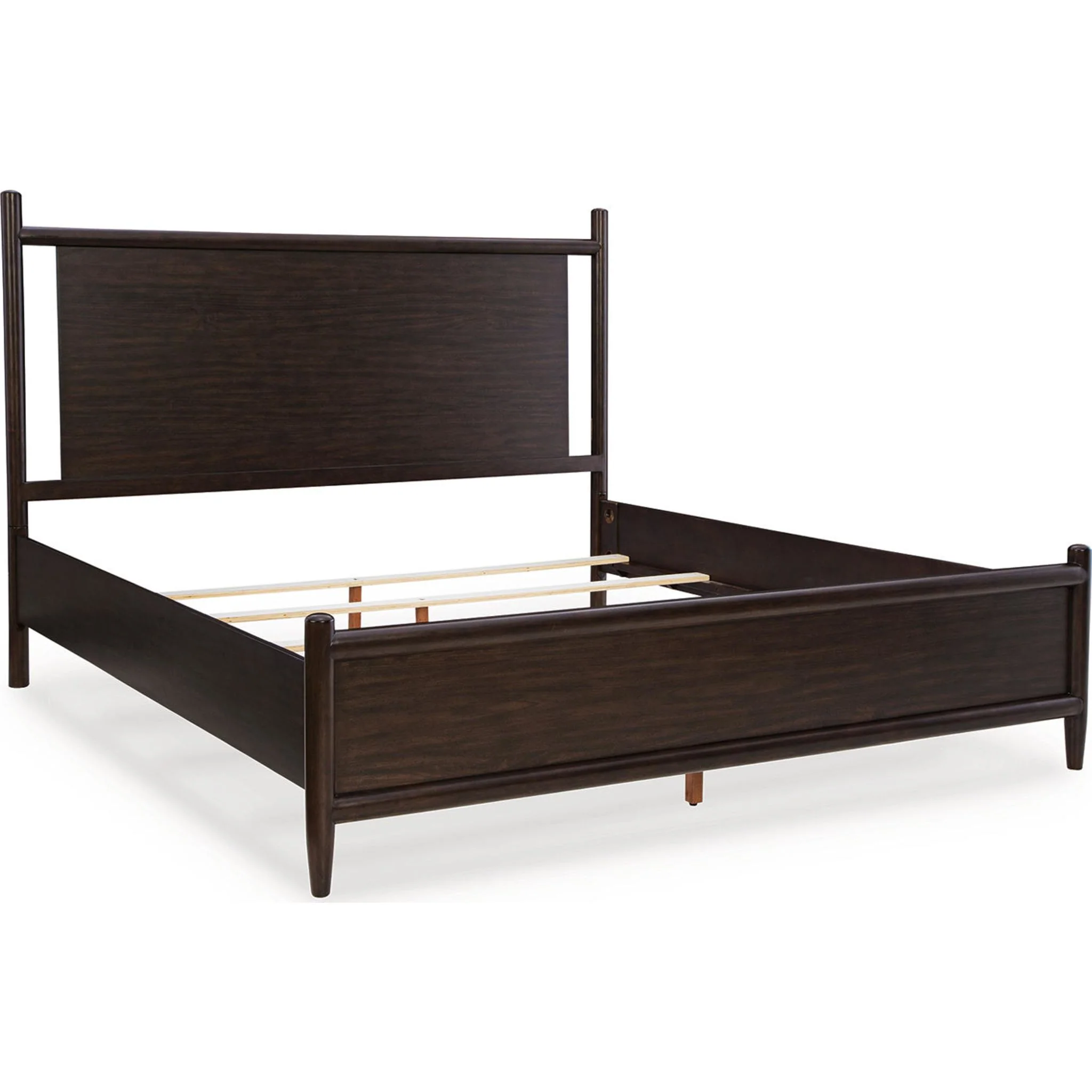 Dantenton Queen Panel Bed - Merlot - Image 5