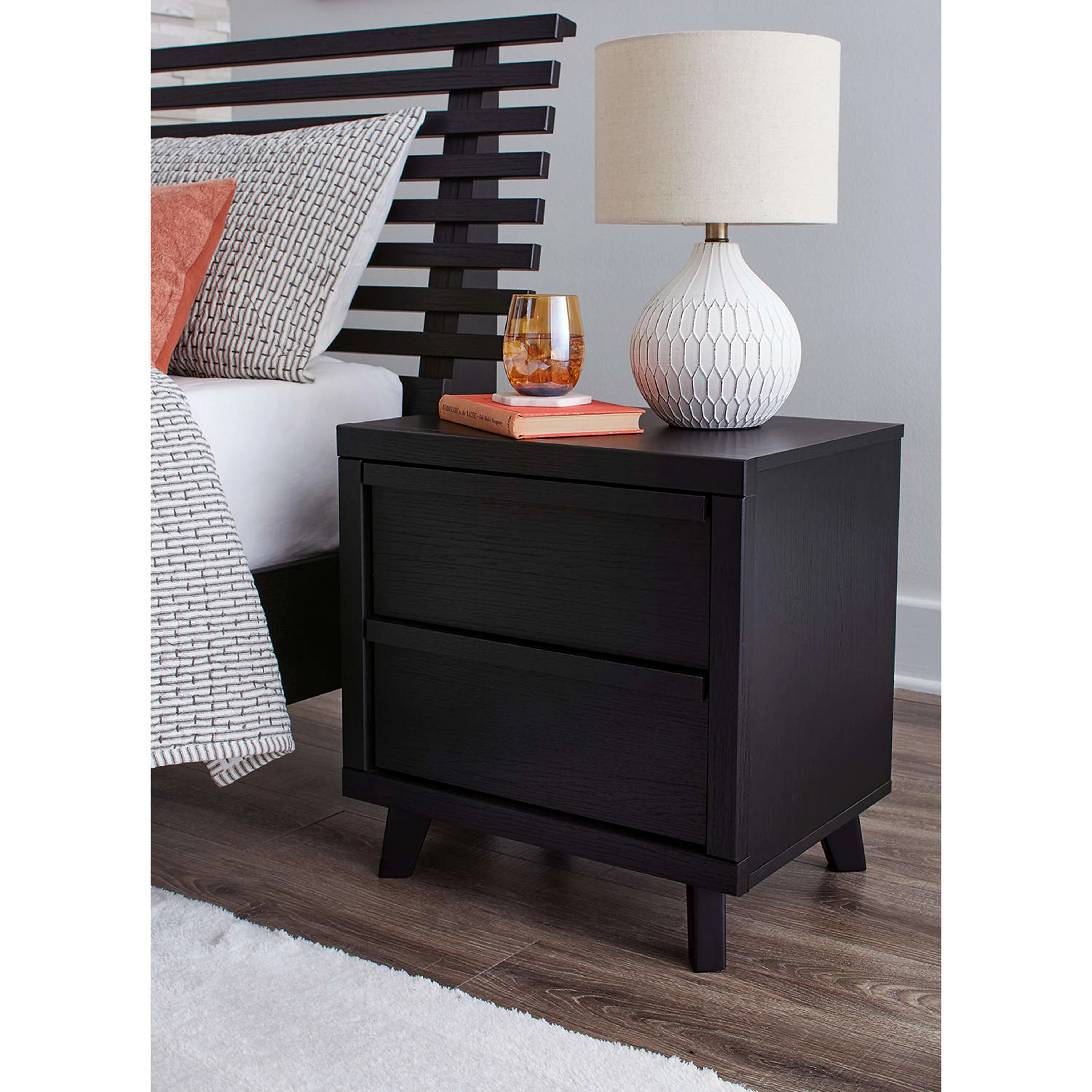 Danziar 6 Piece Platform Bedroom - Black - Image 22