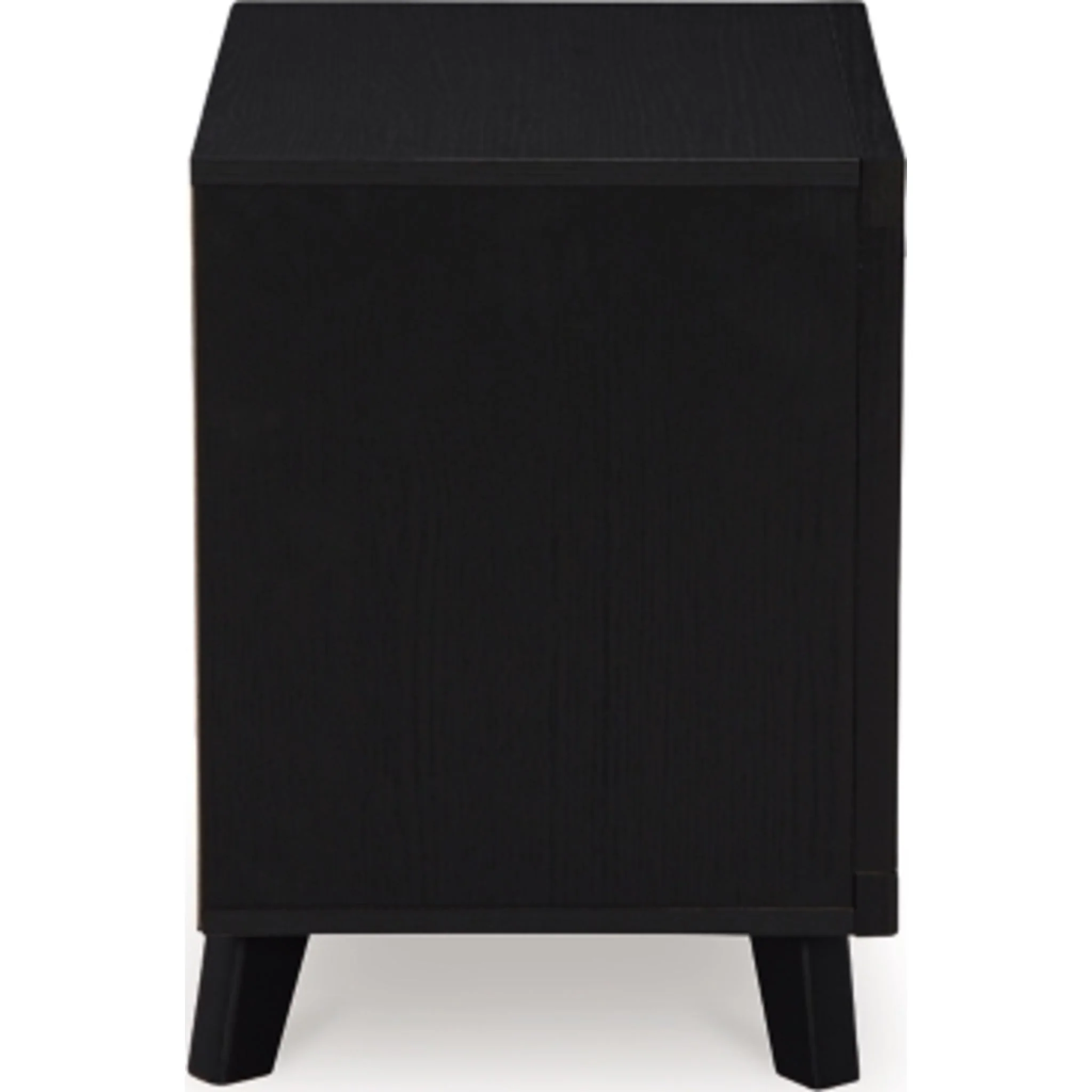 Danziar 6 Piece Slat Platform Bedroom - Black - Image 2