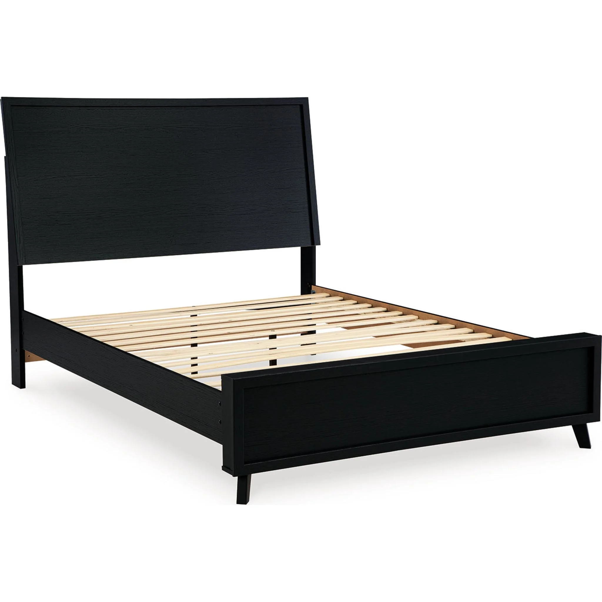 Danziar Full Platform Bed - Black - Image 4
