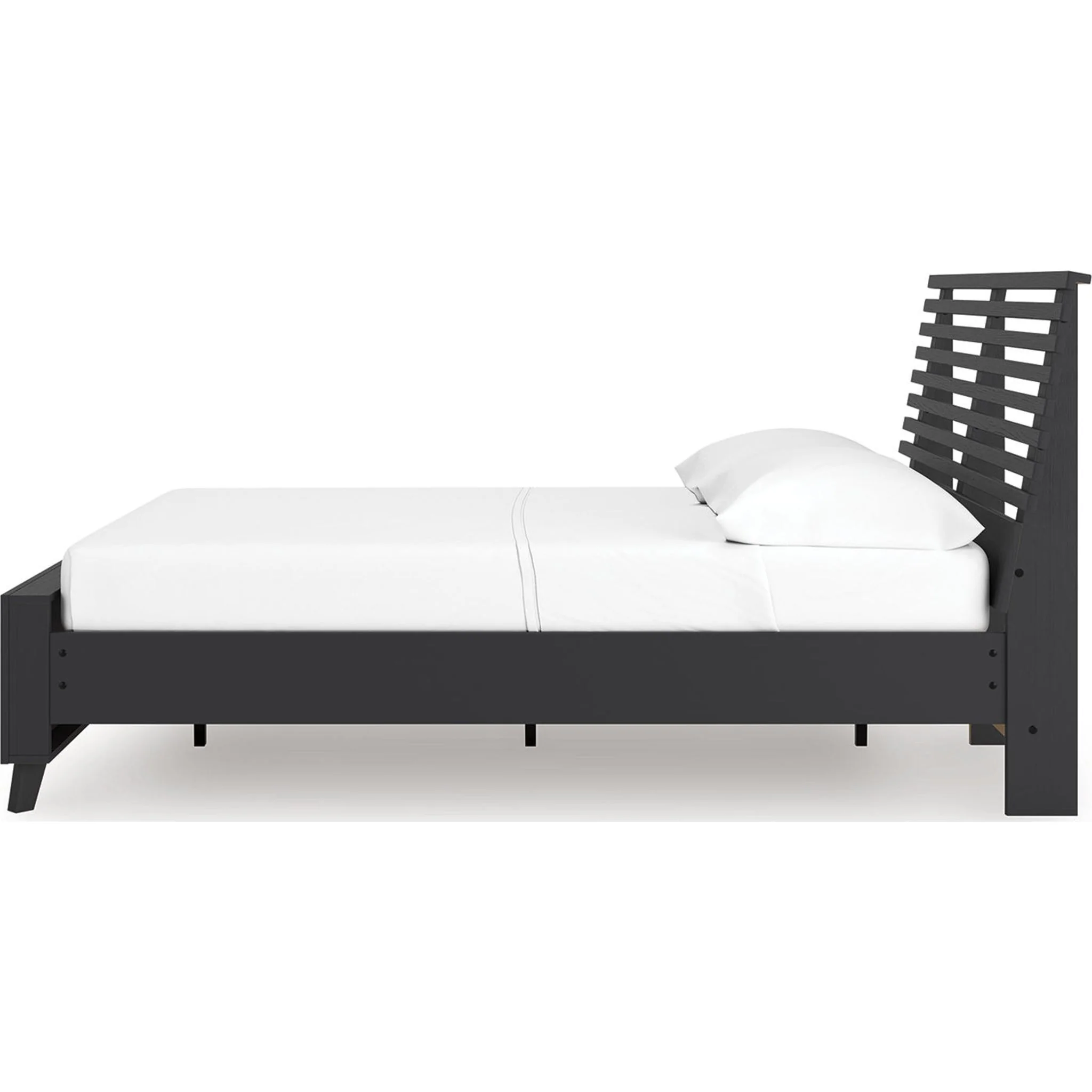 Danziar Full Slat Platform Bed - Black - Image 12