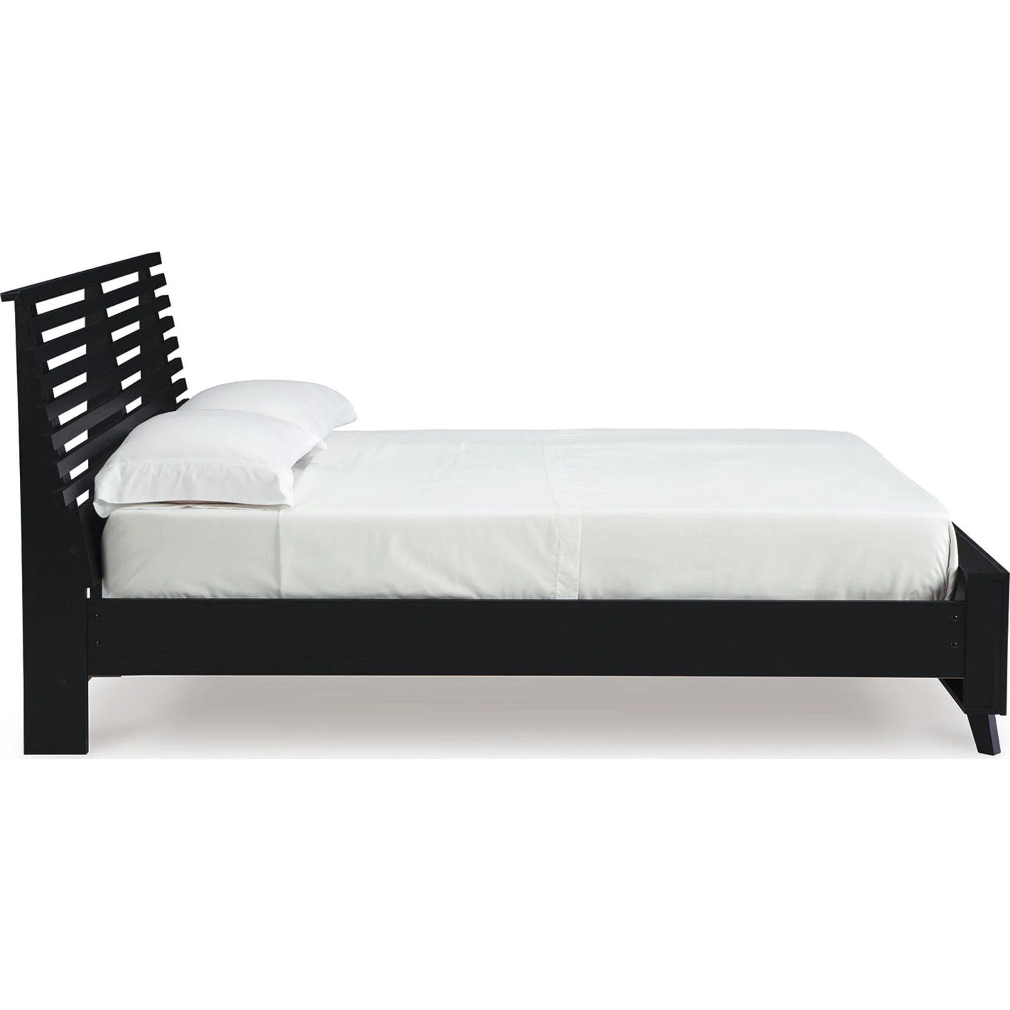 Danziar Full Slat Platform Bed - Black - Image 5