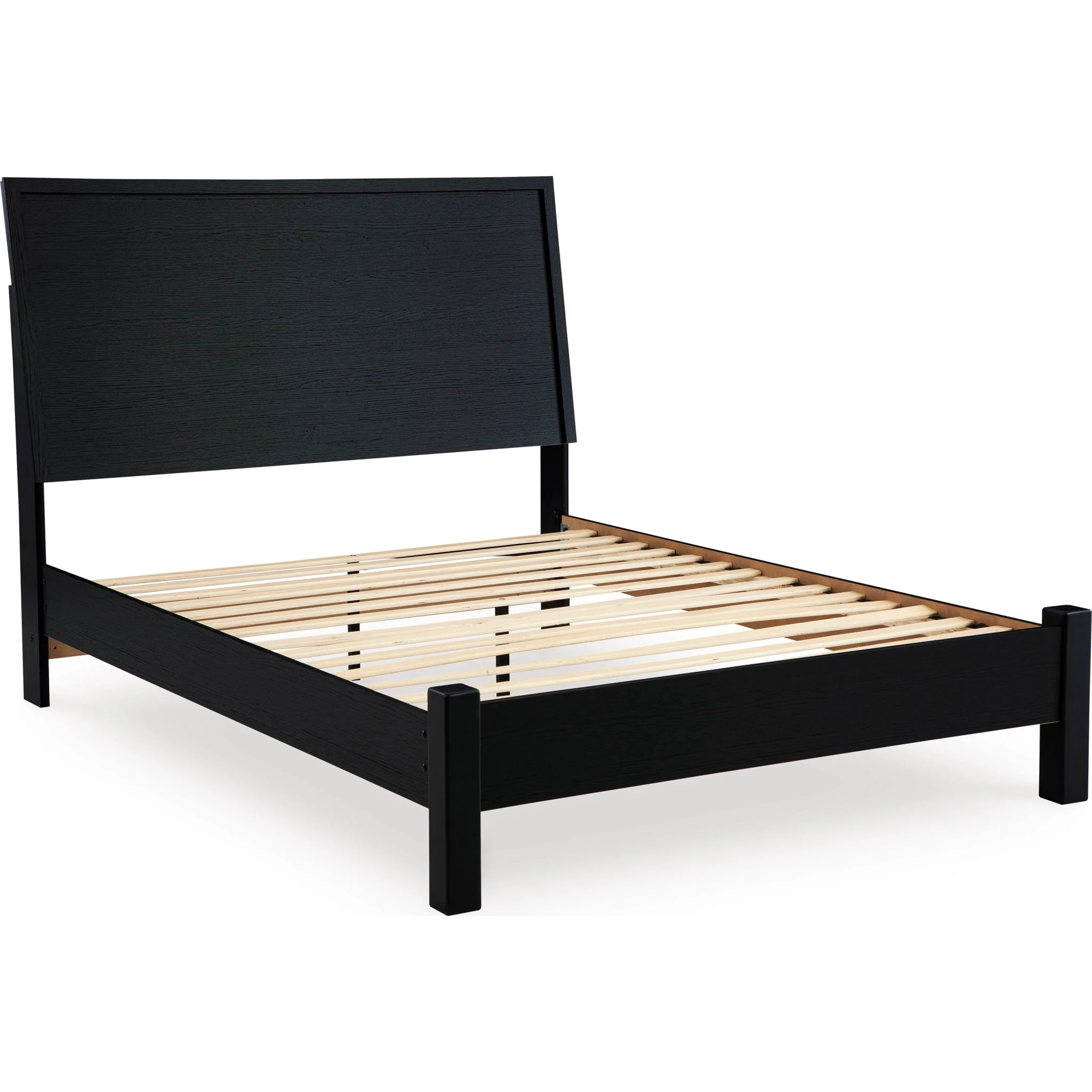 Danziar Platform Bed - Black - Image 5