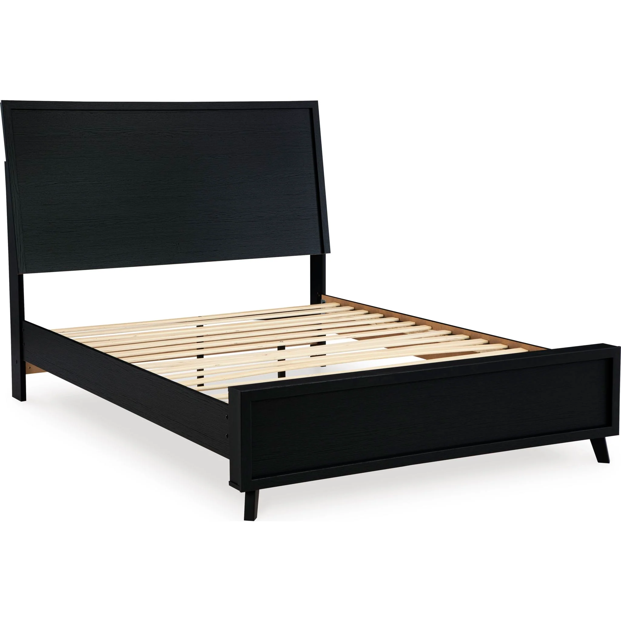Danziar Platform Bed - Black - Image 5
