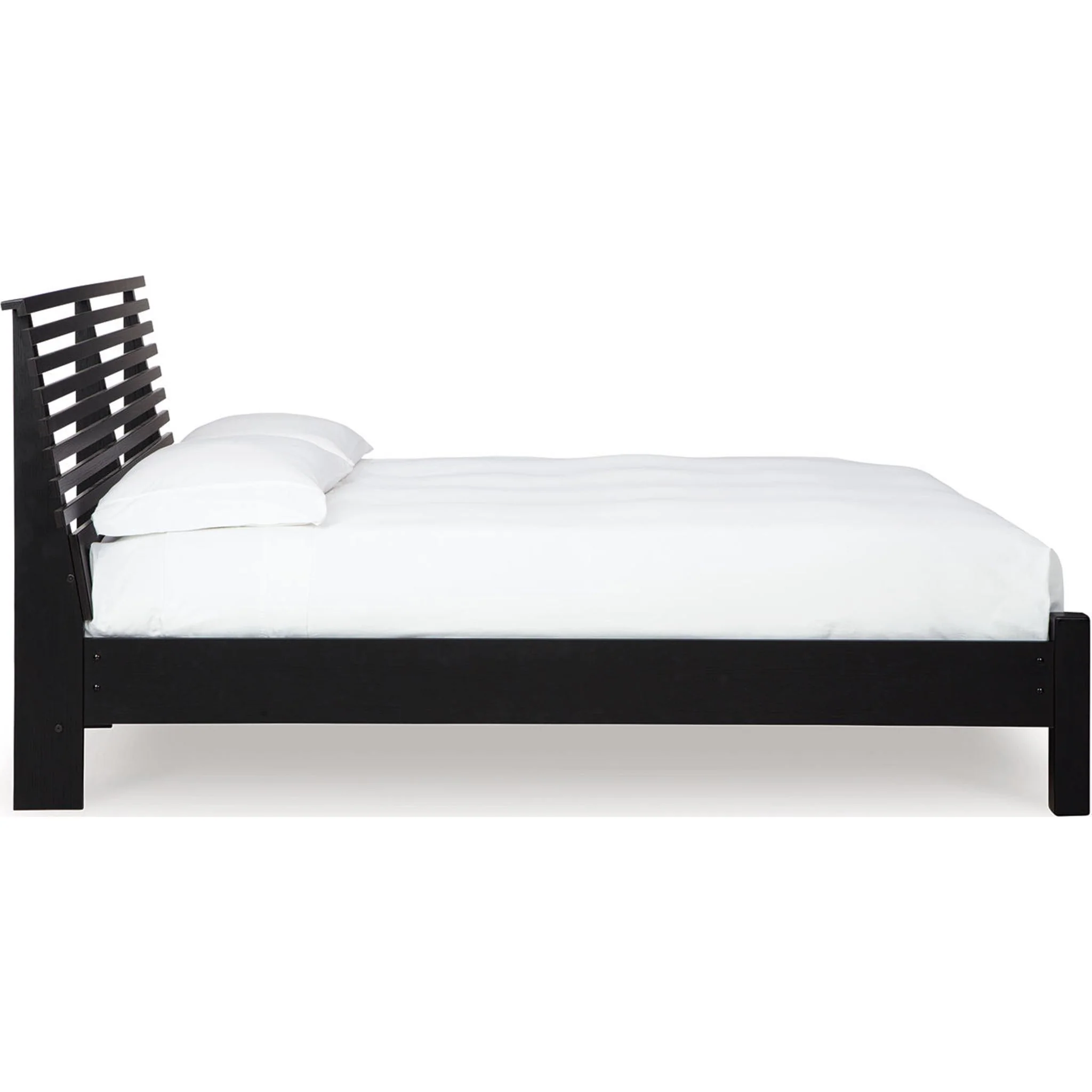Danziar Slat Platform Bed - Black - Image 23