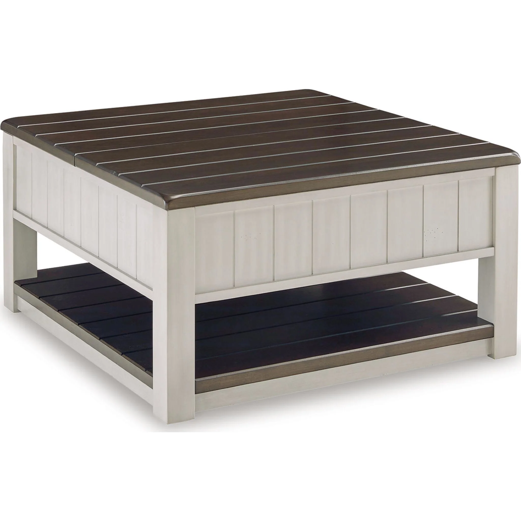 Darborn Coffee Table - Gray/Brown - Image 3