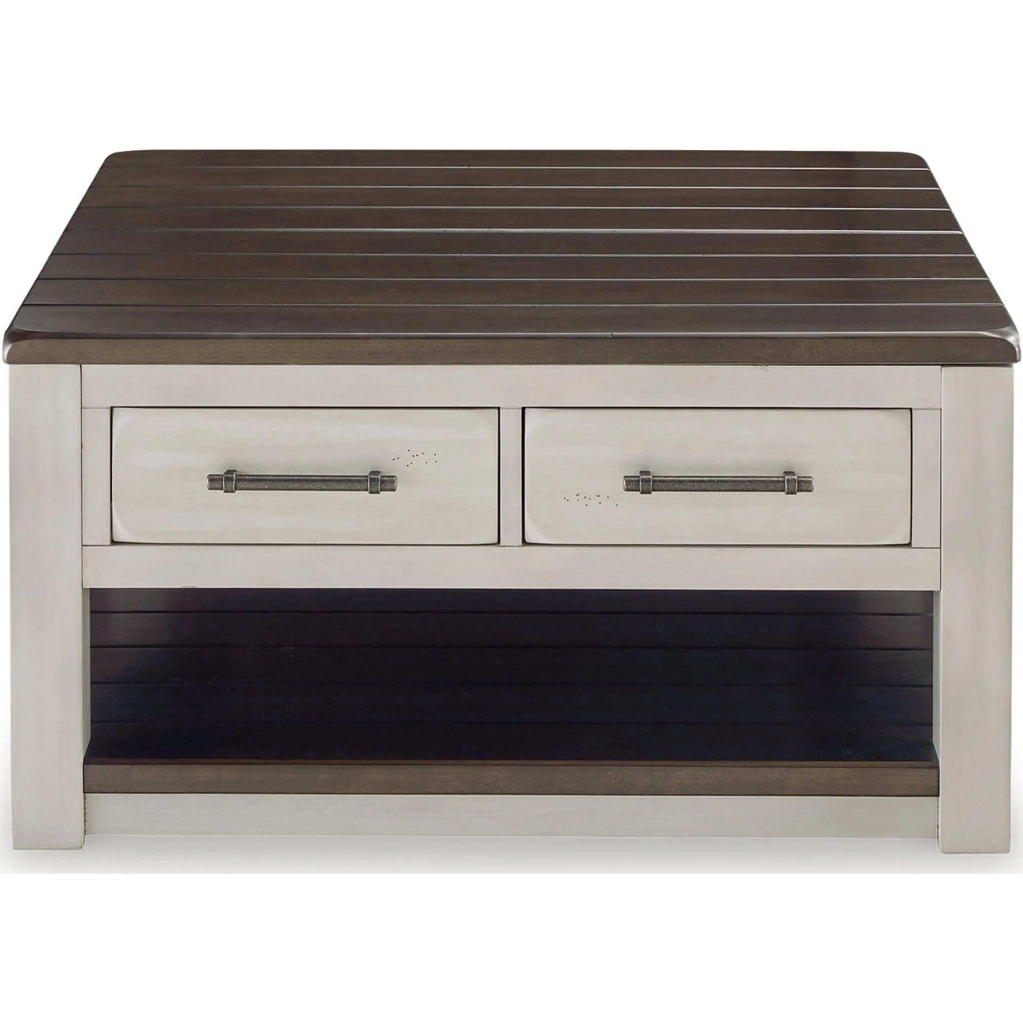 Darborn Coffee Table - Gray/Brown - Image 5