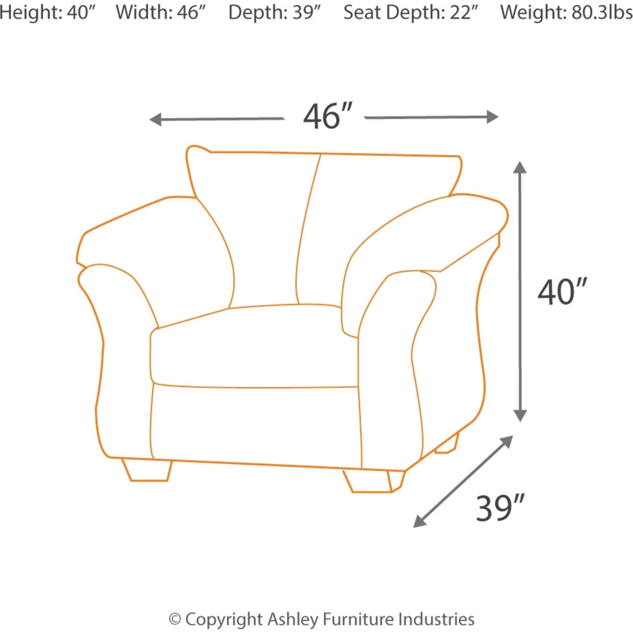 Darcy Chair - Image 9