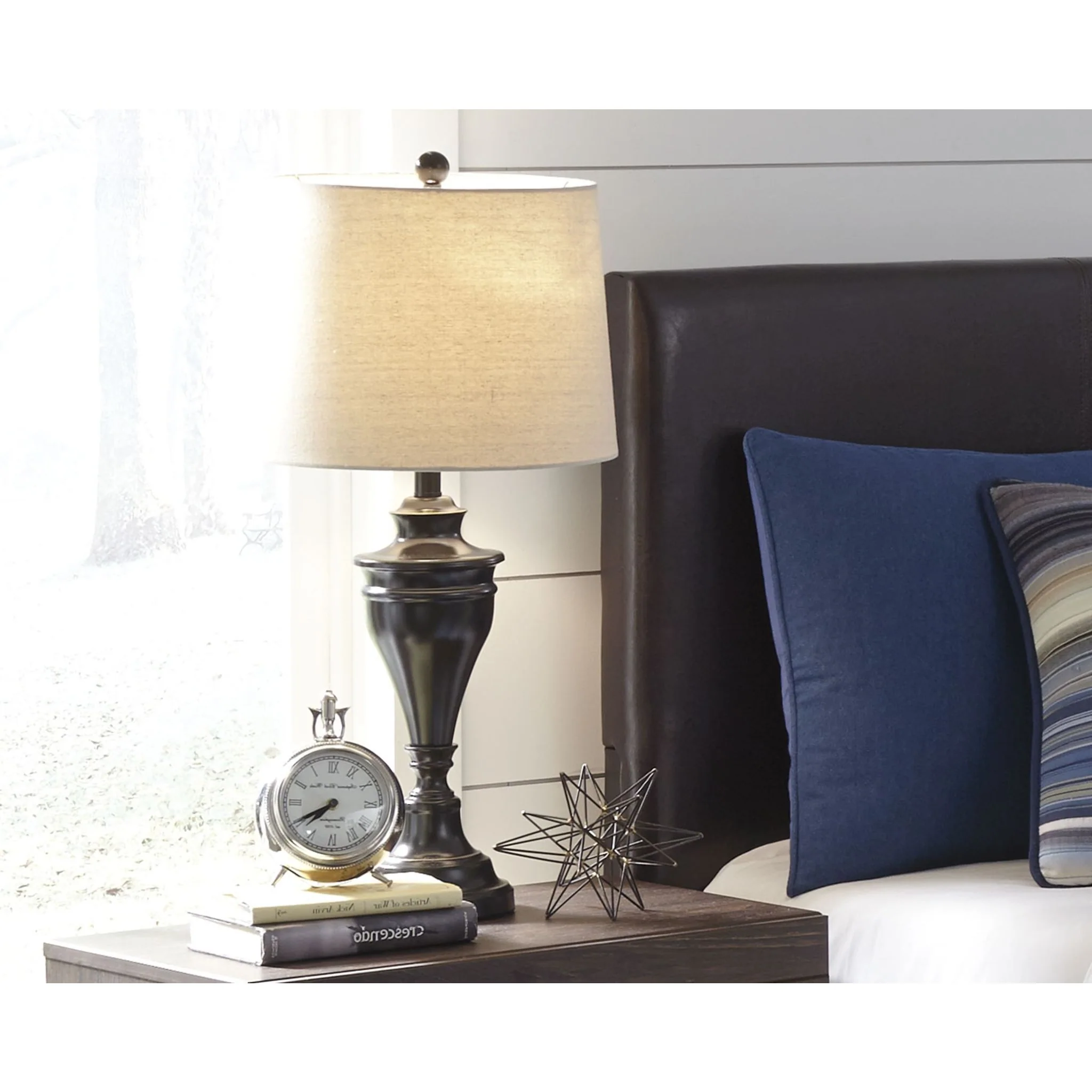 Darlita Table Lamp Pair - Bronze Finish 28.50" - Image 7