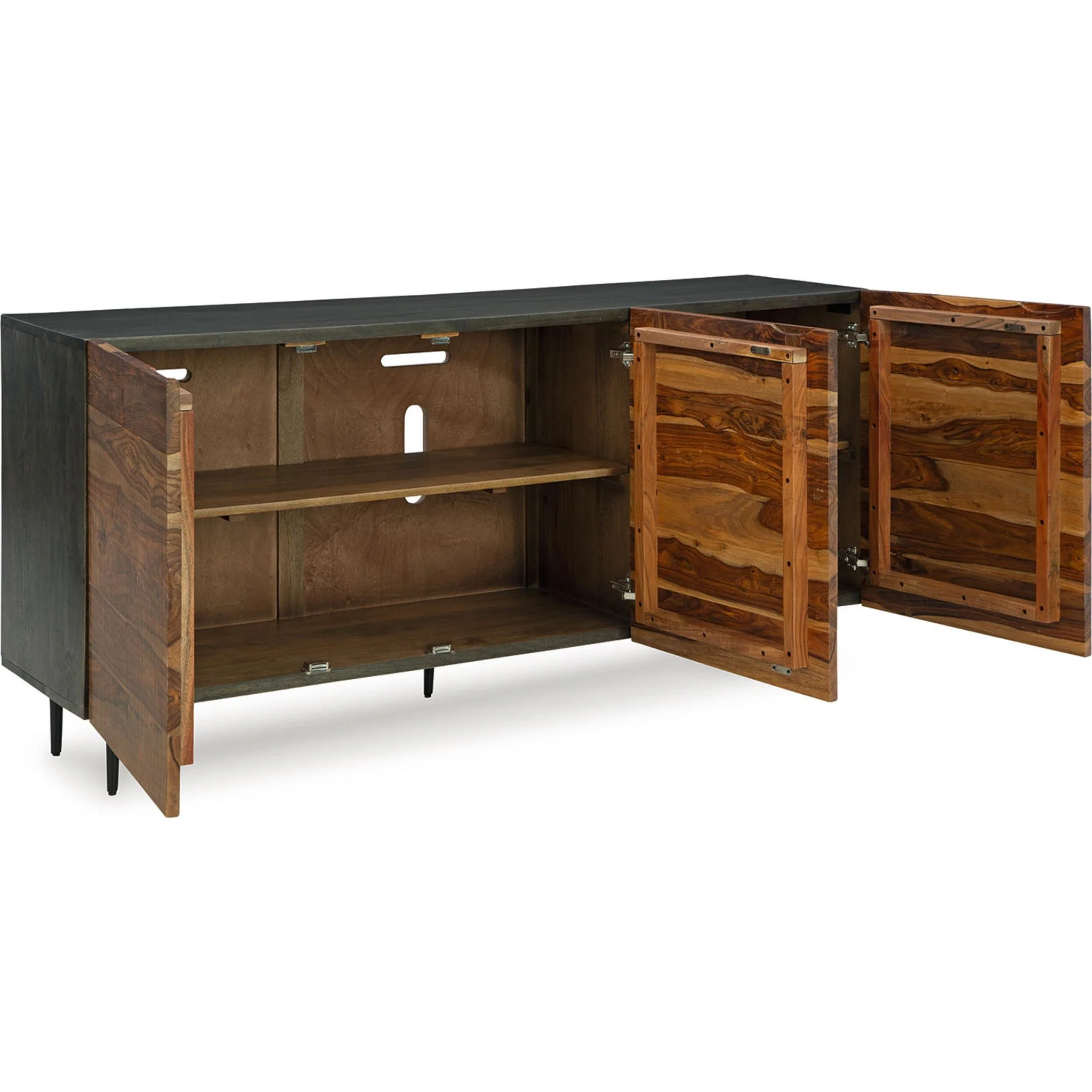 Darrey Accent Cabinet - Natural/Brown - Image 4
