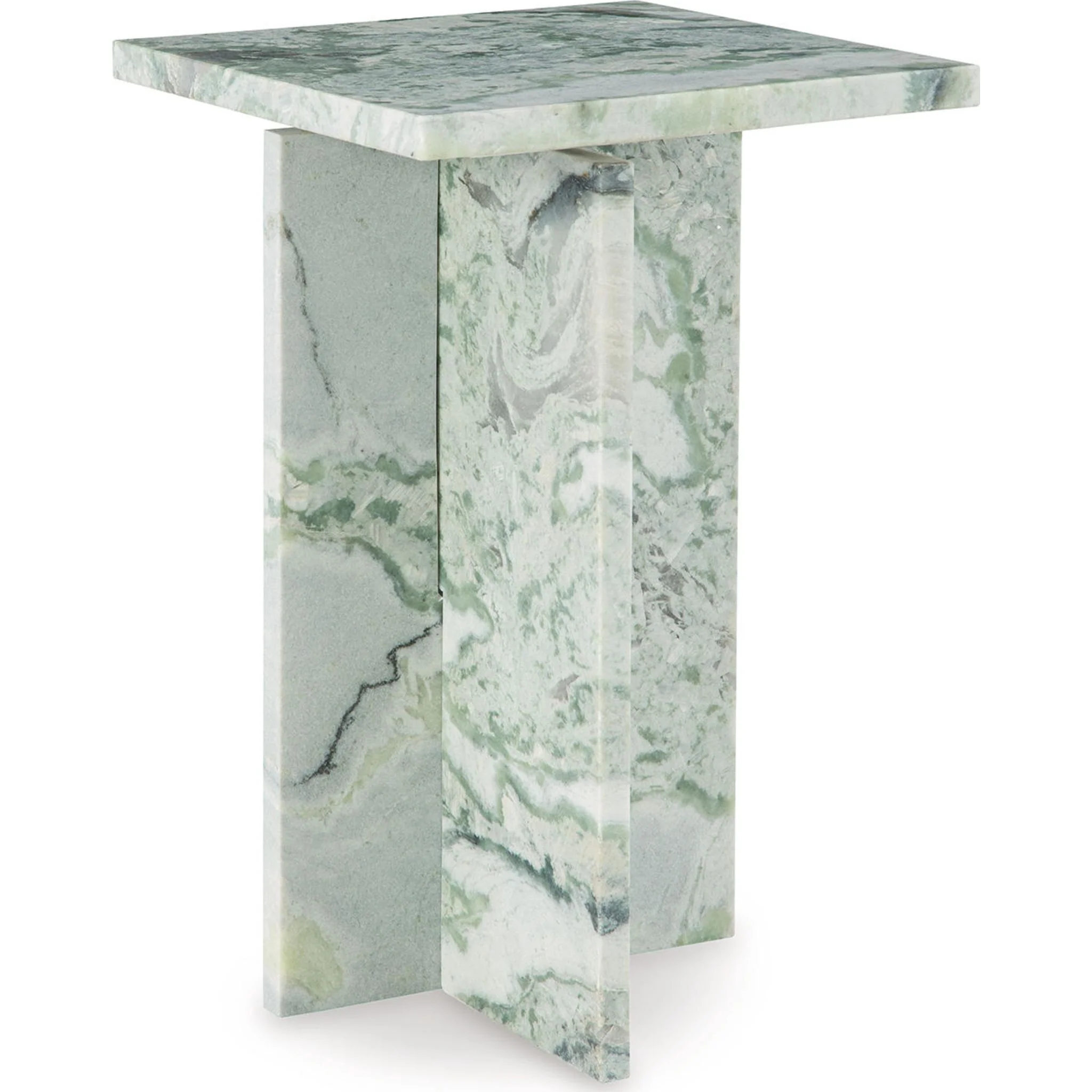 Deaconwell Accent Table - White/Green - Image 5