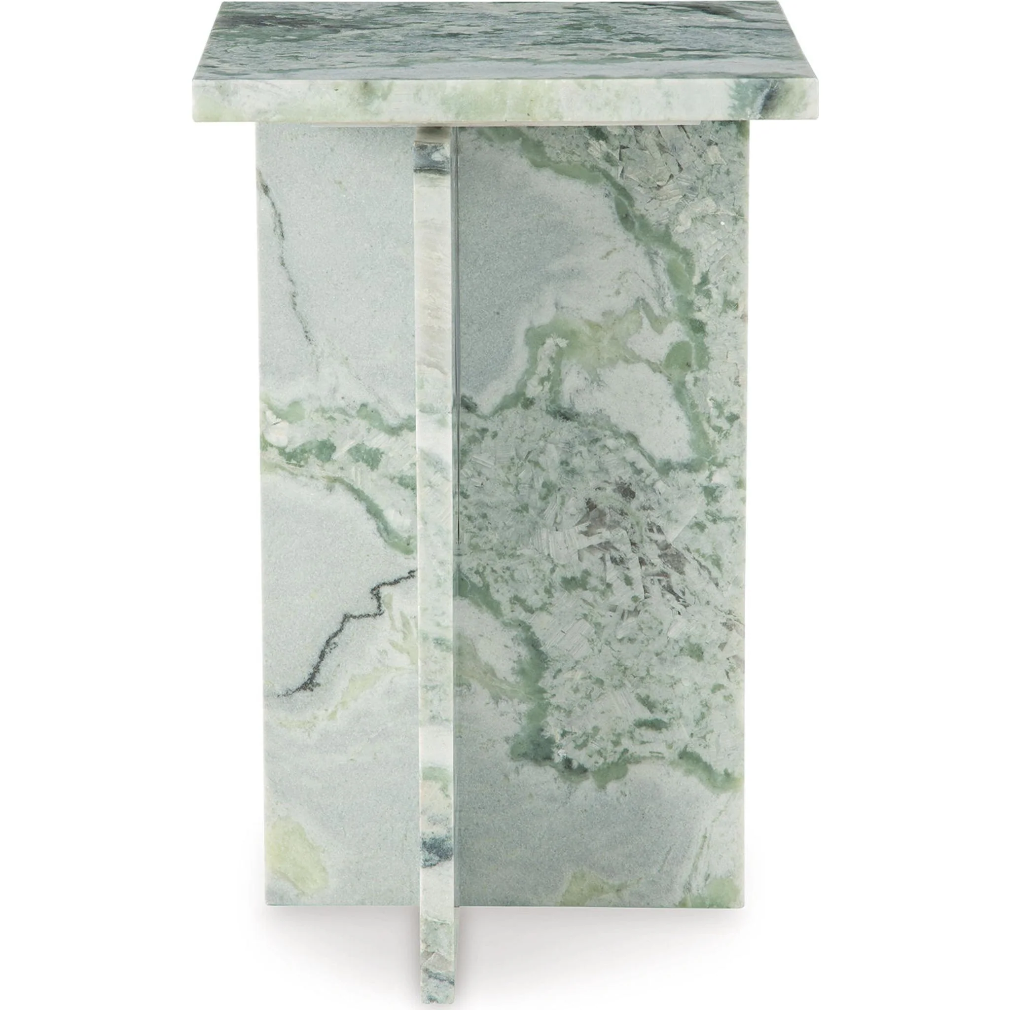 Deaconwell Accent Table - White/Green - Image 7
