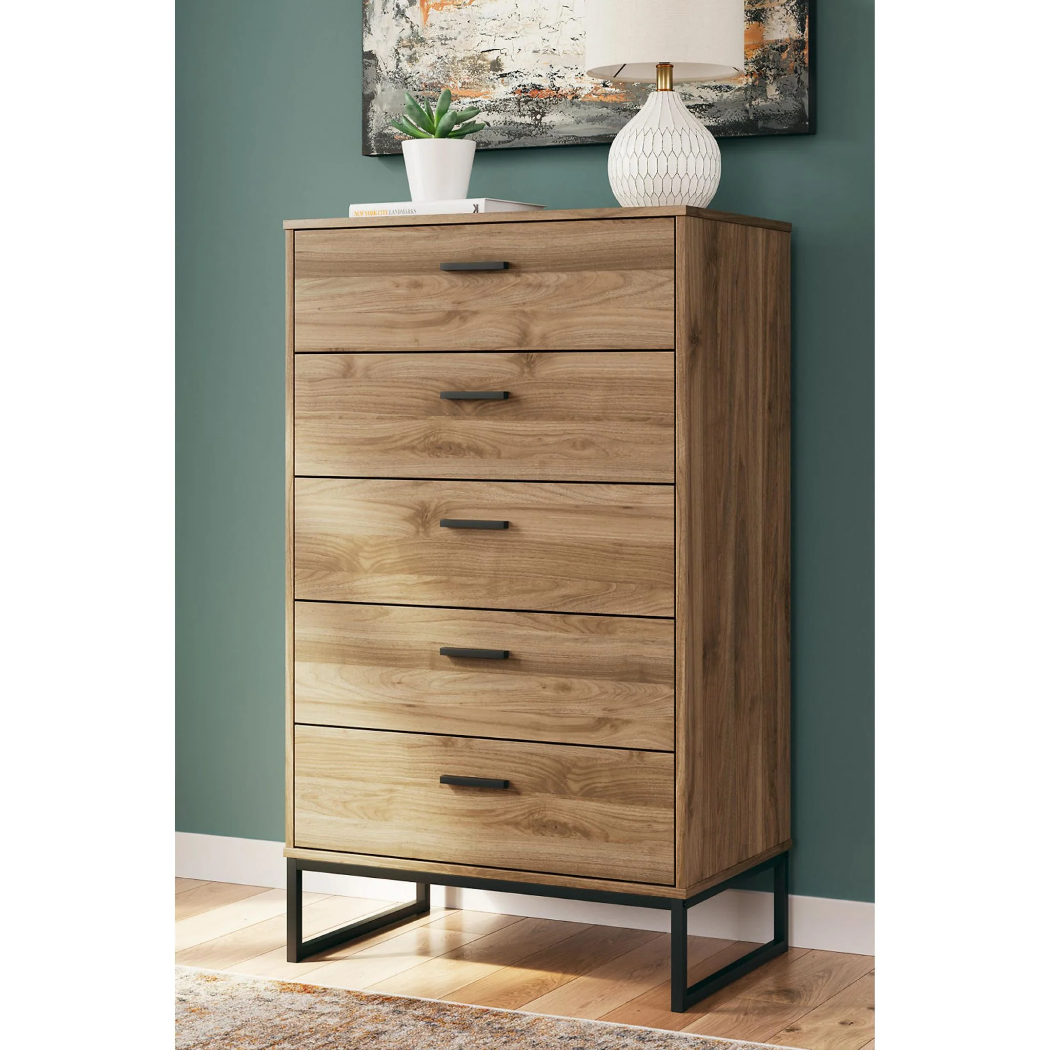 Deanlow Chest - Honey - Image 2