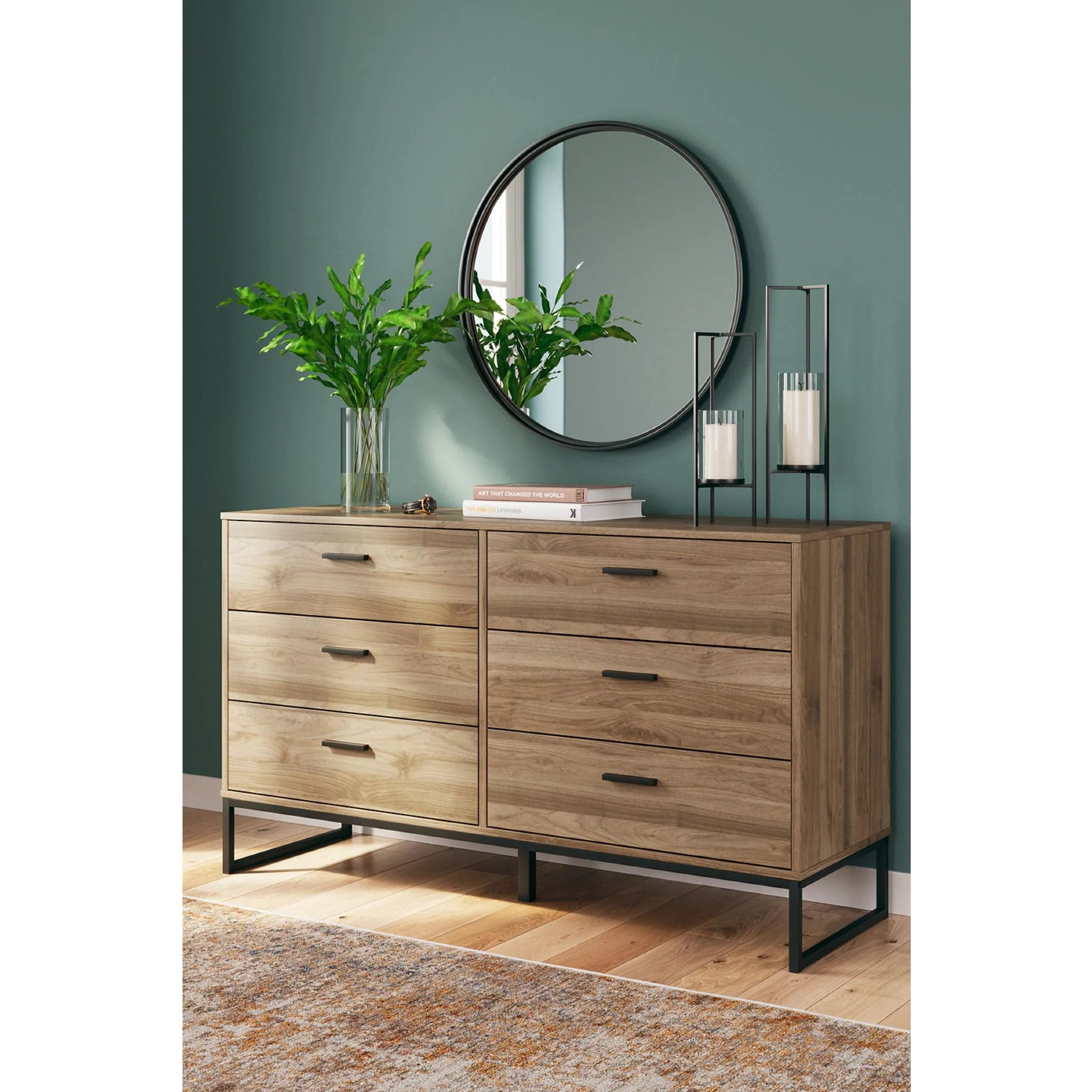 Deanlow Dresser - Honey - Image 2