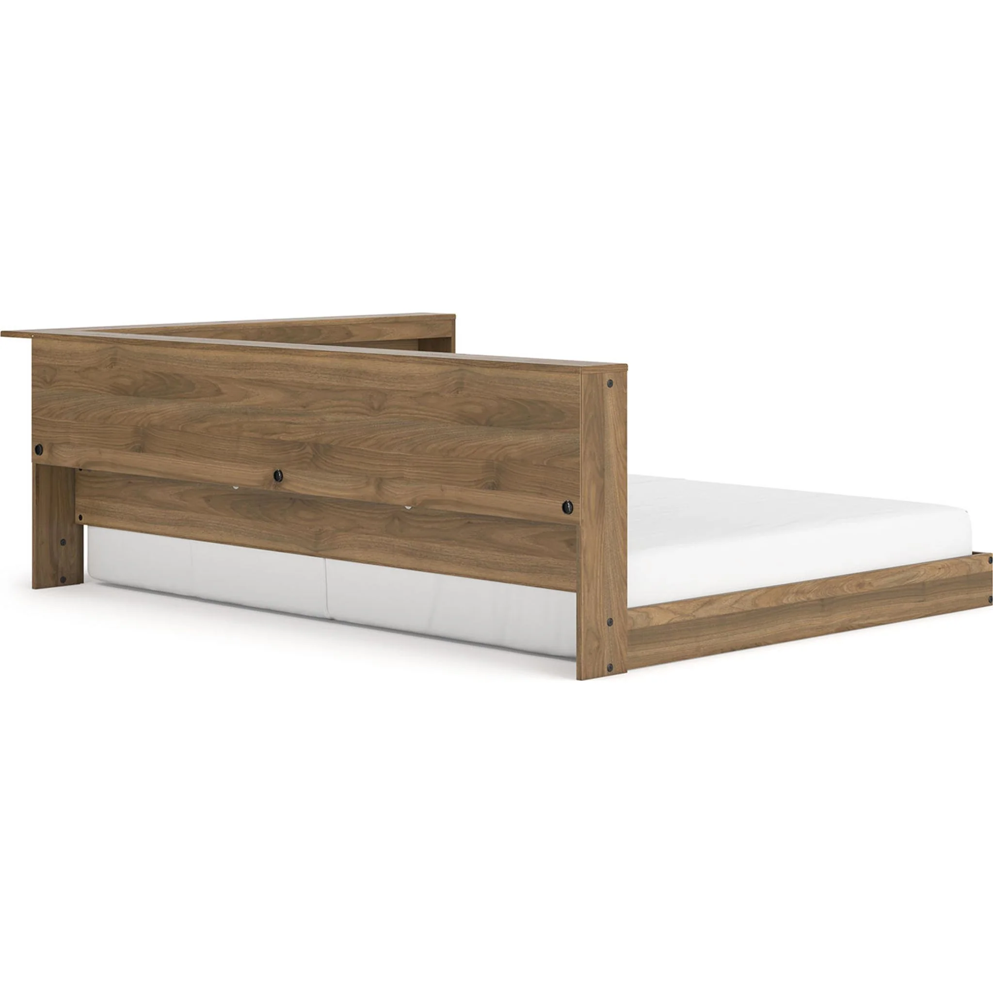 Deanlow Full Bookcase Storage Bed - Honey - Image 2