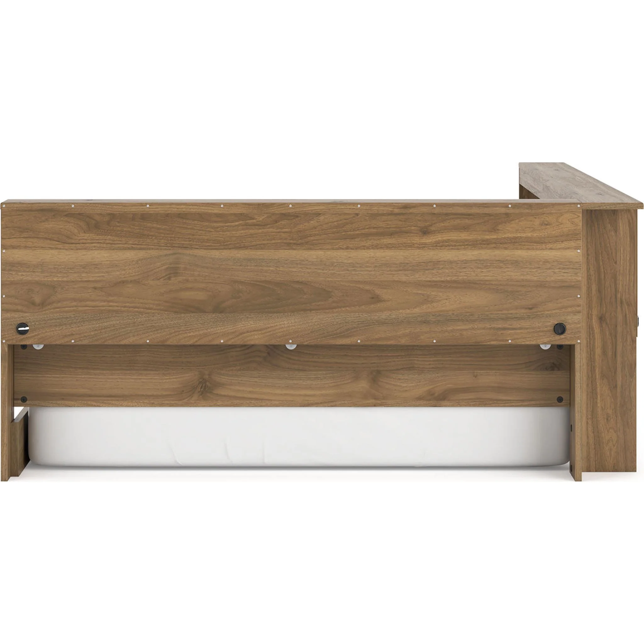 Deanlow Full Bookcase Storage Bed - Honey - Image 4