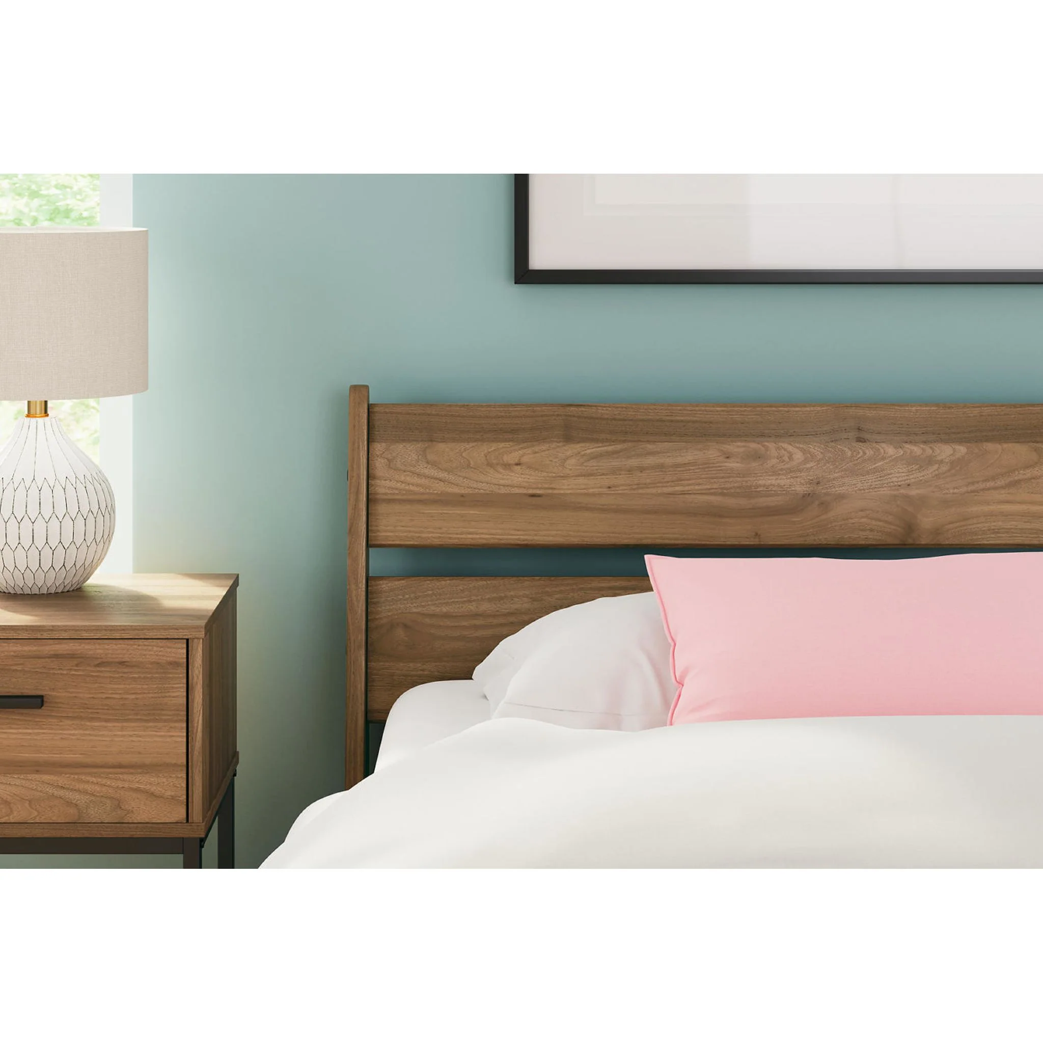 Deanlow Twin Platform Bed - Honey - Image 7