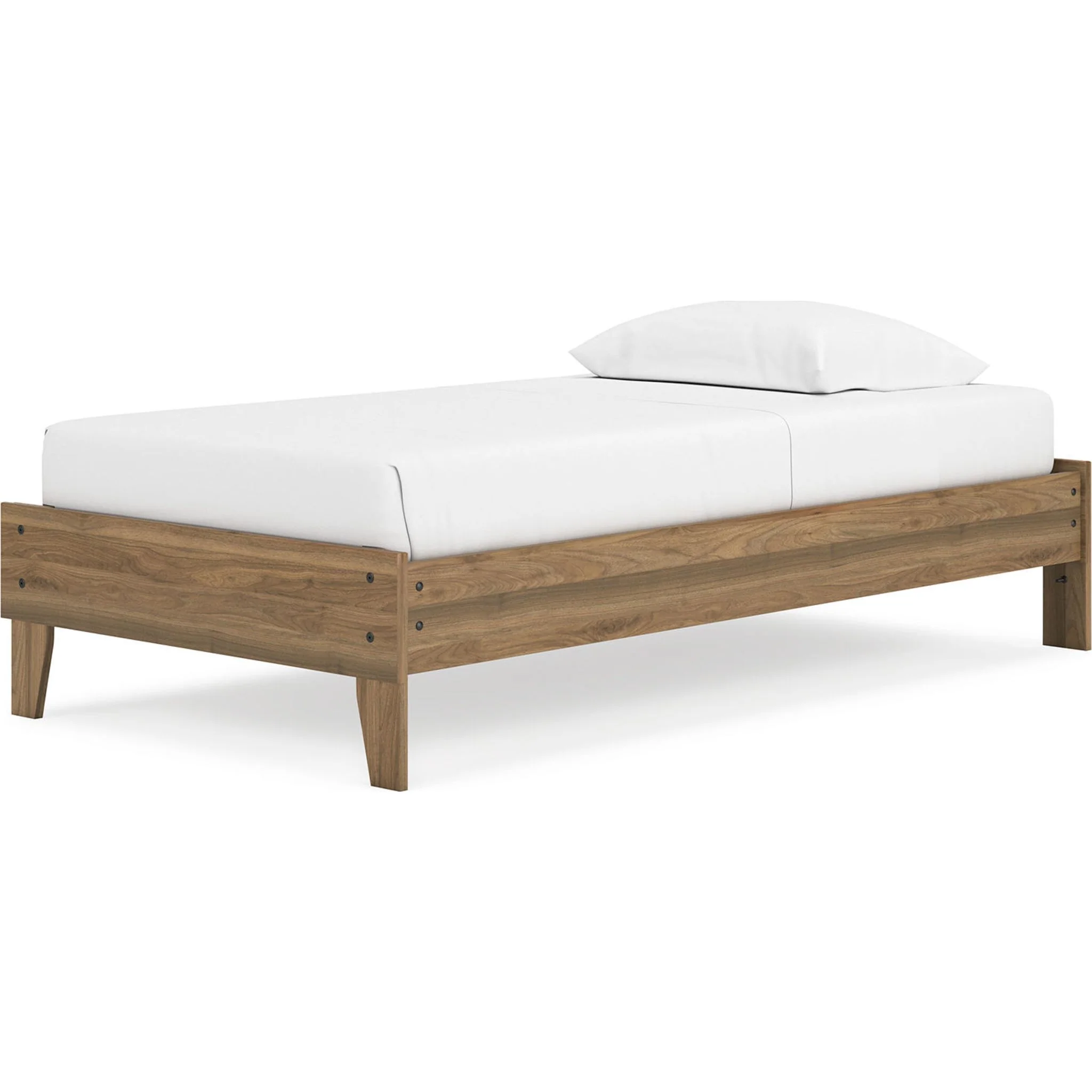 Deanlow Twin Platform Bed - Honey - Image 2