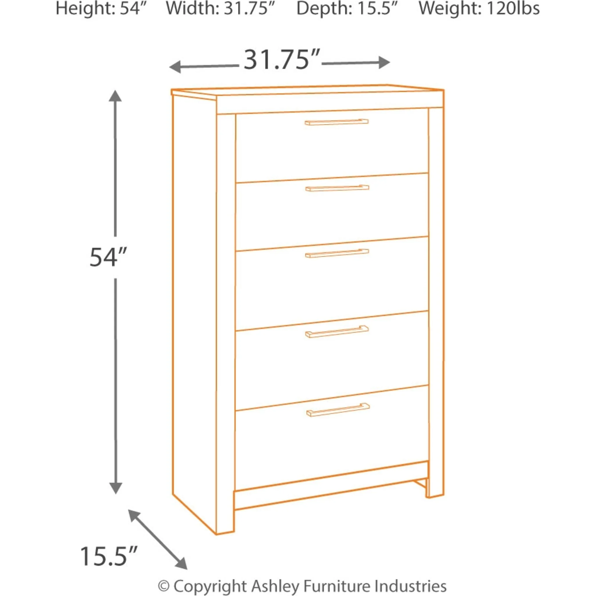 Derekson Chest - Multi Gray - Image 3