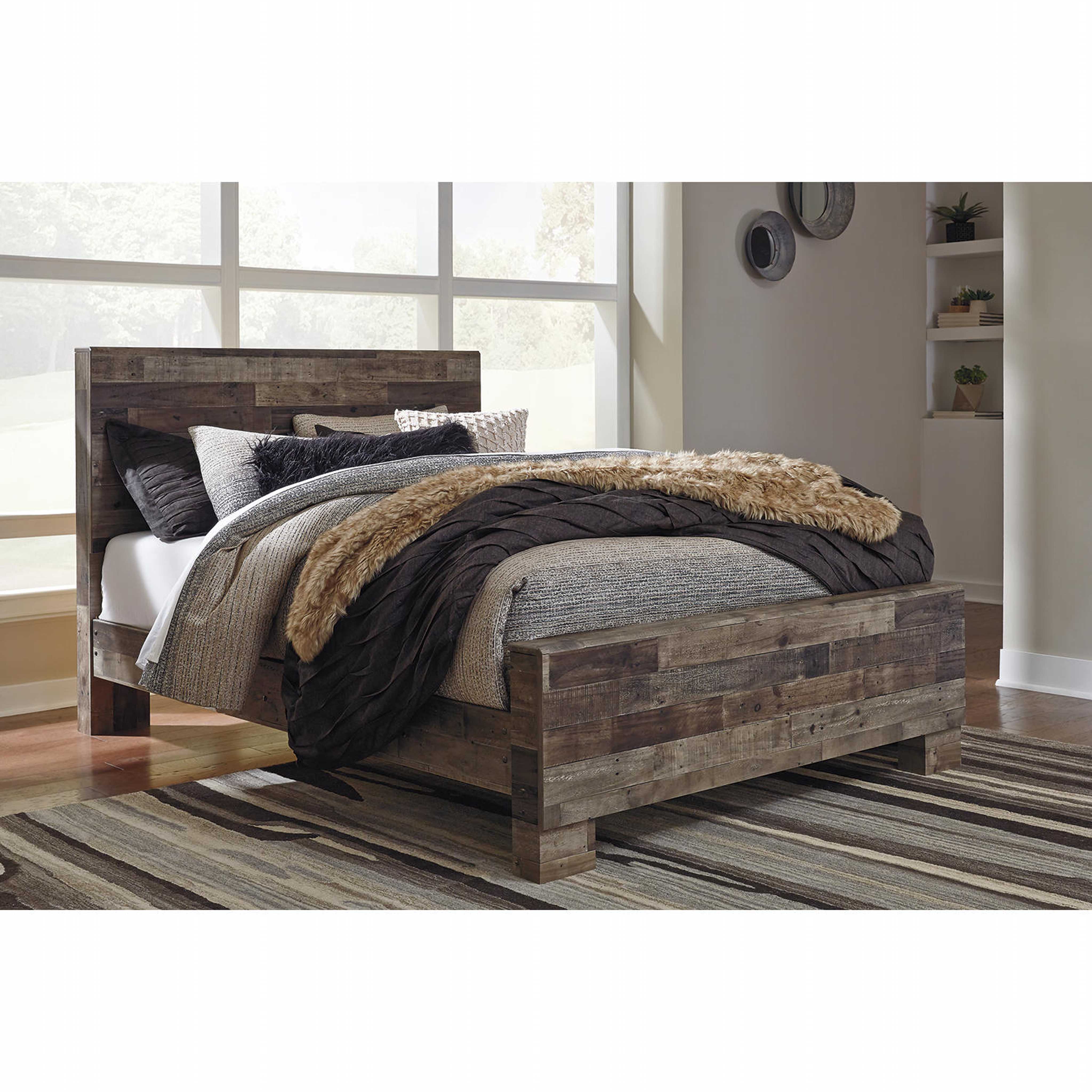 Derekson Panel Bed - Multi Gray - Image 12