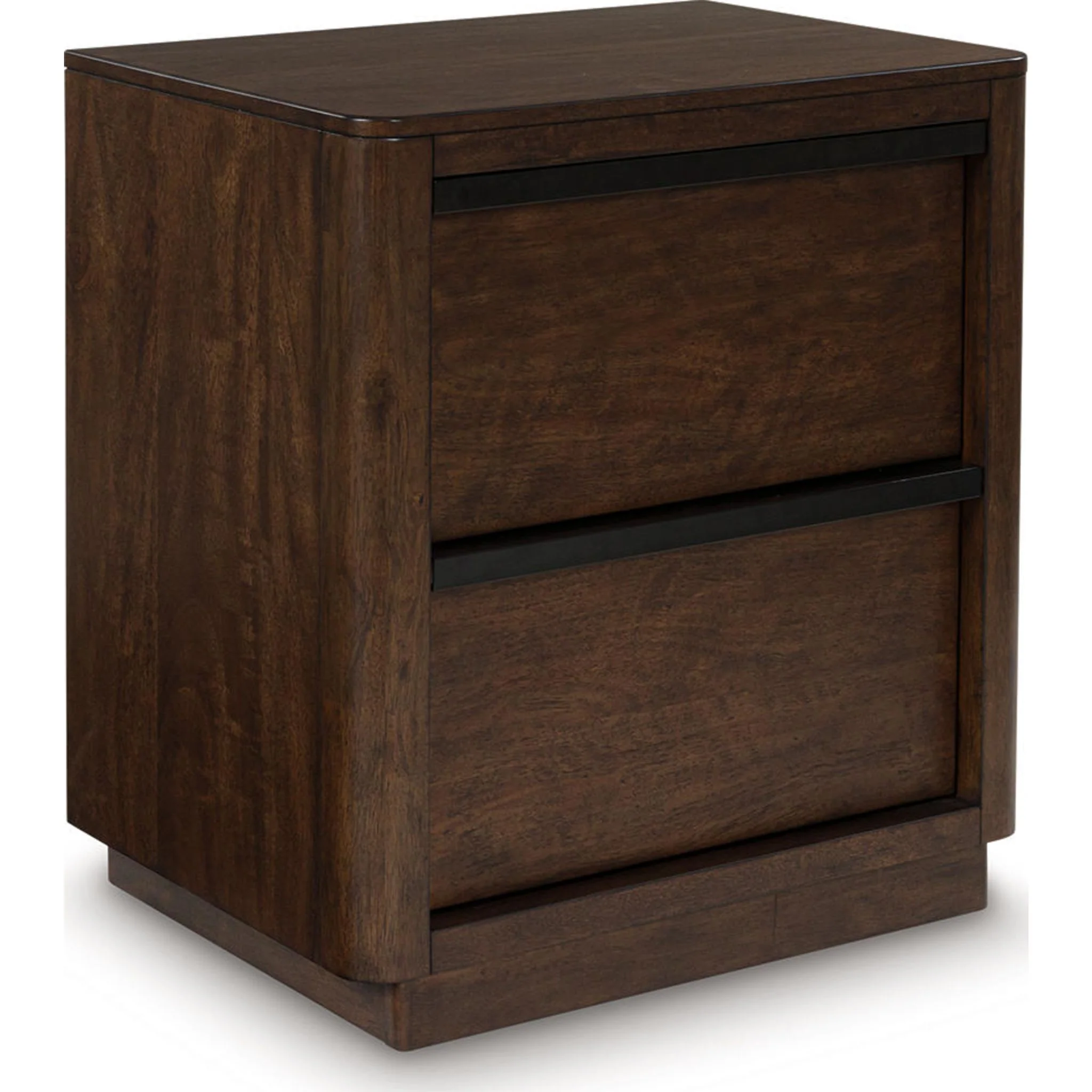 Dilenno 6 Piece King Canopy Bedroom - Dark Brown - Image 10